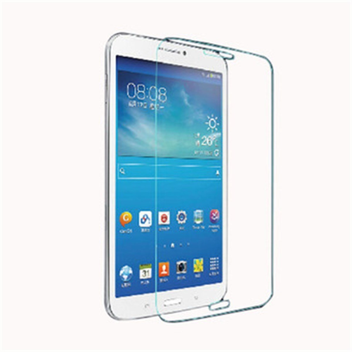 Nettech Samsung Galaxy T210 Tab 3 7.0 Uyumlu Ön Koruma Cam Ekran Koruyucu NT-4039