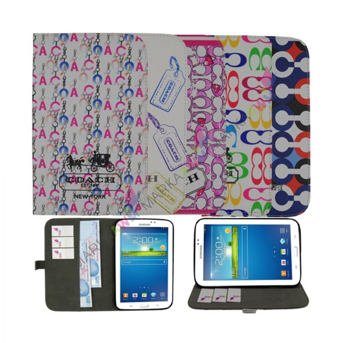 Nettech Samsung Galaxy T320 Tab Pro 8.4 Uyumlu Cüzdan Kapaklı Kılıf NT-9517