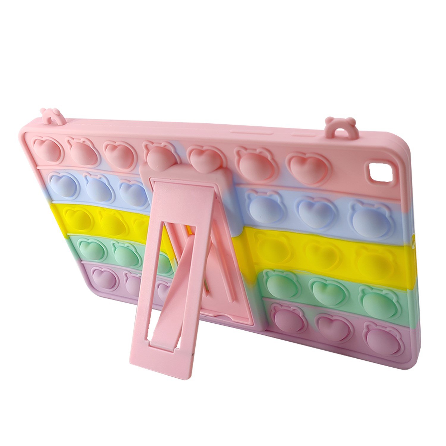 Nettech Samsung Galaxy Tab A 8 SM-T290 Uyumlu Standlı Pop It Arka Koruma NT-96697