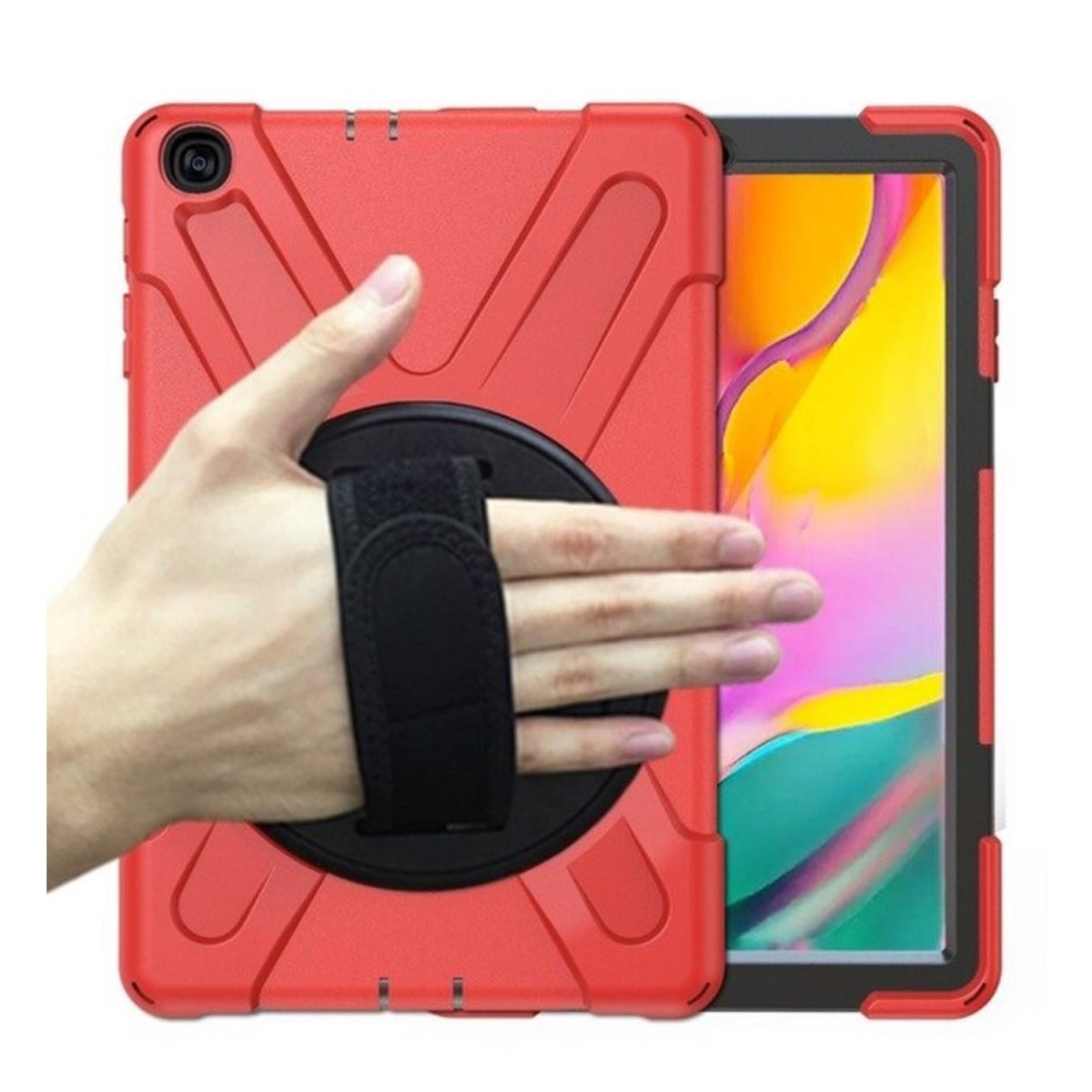 Nettech Samsung Galaxy Tab A 8 SM-T290 Uyumlu Sport Seri Arka Koruma VR-20744