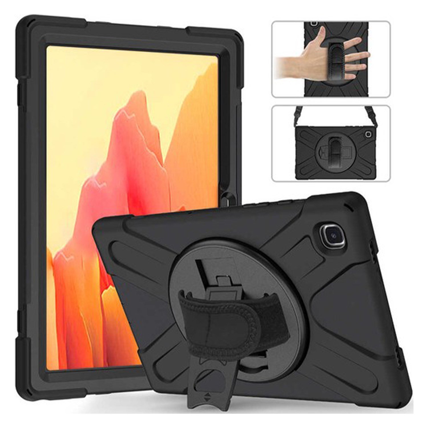 Nettech Samsung Galaxy Tab A7 SM-T500 10.4 inç Uyumlu Sport Seri Arka Koruma NT-94669