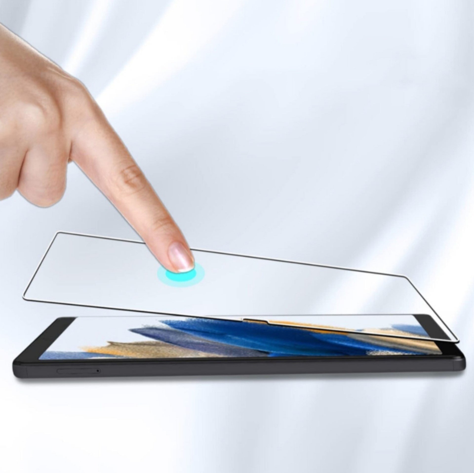 Nettech Samsung Galaxy Tab A8 Wi-Fi SM-X200 32 GB 10.5 Uyumlu Ön Koruma Cam Ekran Koruyucu NT-96482