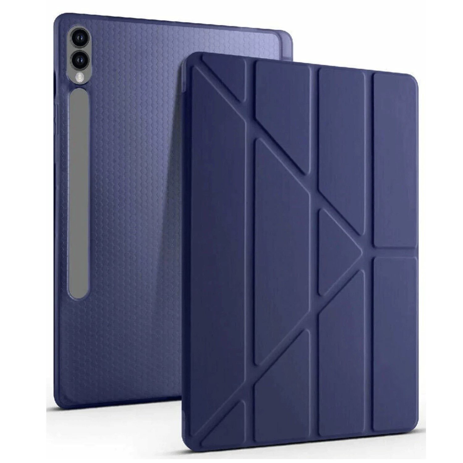 Nettech Samsung Galaxy Tab S9 FE Plus Uyumlu Premium Smart 360 Kalem Yuvalı Kapaklı Kılıf NT-115873