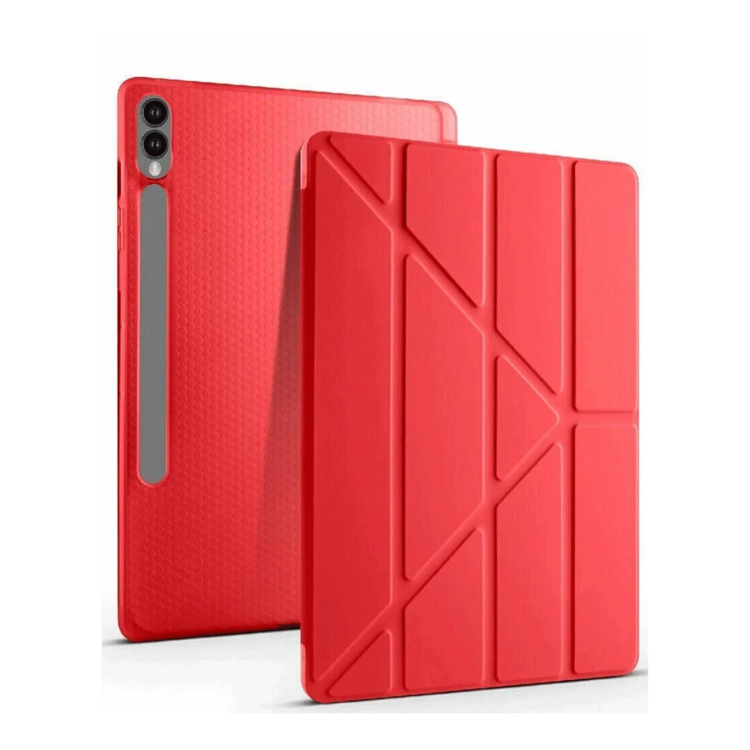 Nettech Samsung Galaxy Tab S9 FE Plus Uyumlu Premium Smart 360 Kalem Yuvalı Kapaklı Kılıf NT-115873