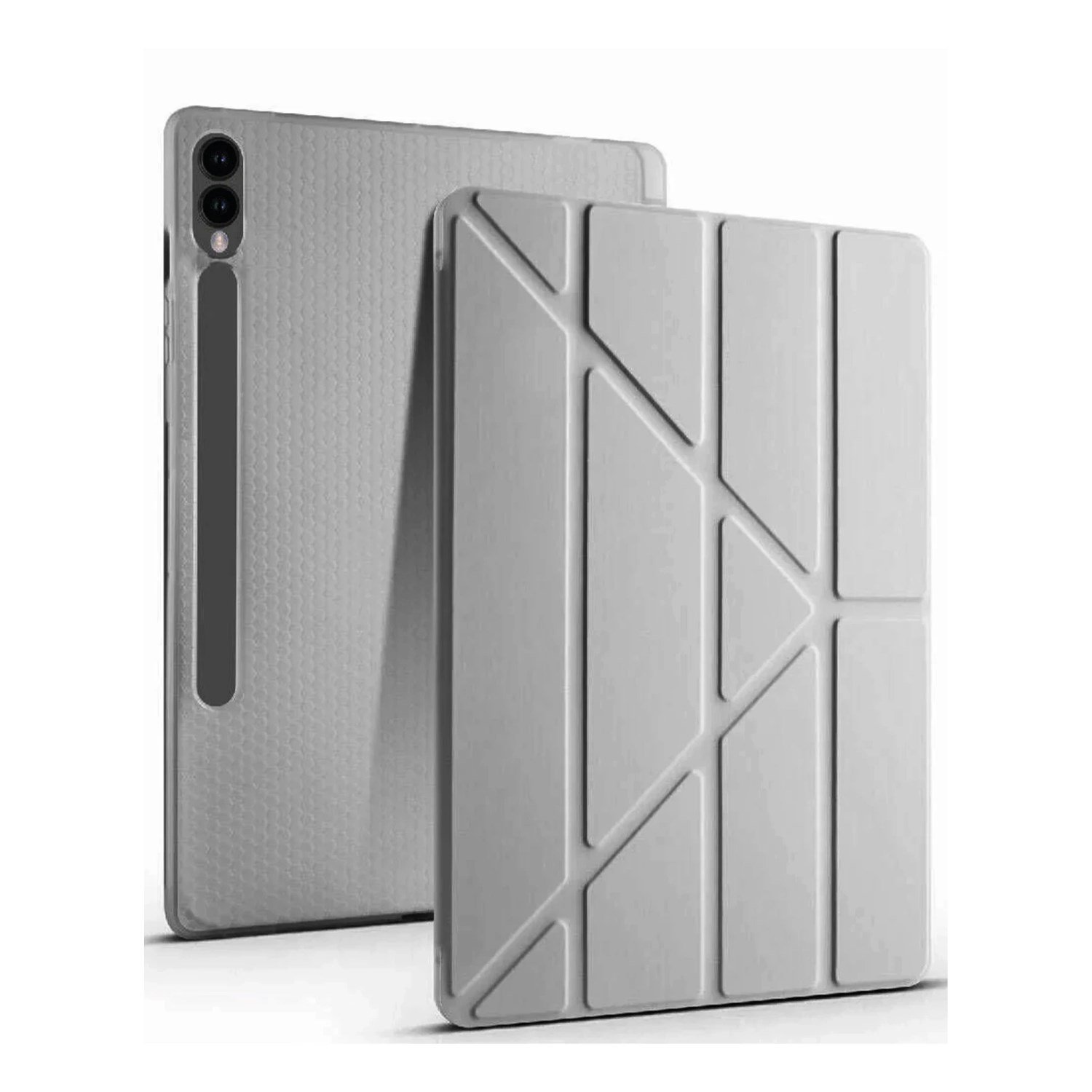 Nettech Samsung Galaxy Tab S9 FE Plus Uyumlu Premium Smart 360 Kalem Yuvalı Kapaklı Kılıf NT-115873