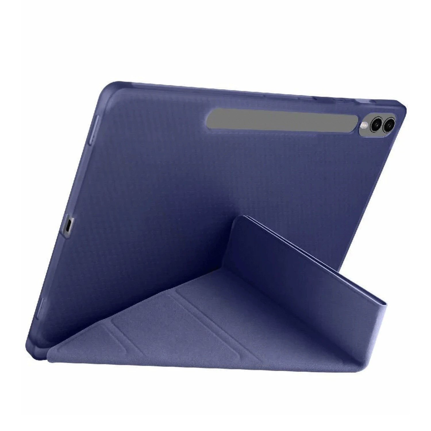 Nettech Samsung Galaxy Tab S9 FE Plus Uyumlu Premium Smart 360 Kalem Yuvalı Kapaklı Kılıf NT-115873