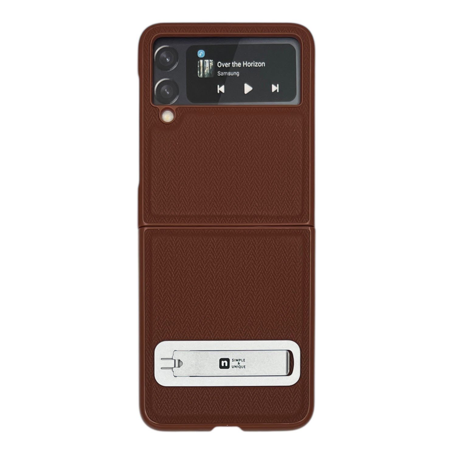 Nettech Samsung Galaxy Z Flip 3 Uyumlu NT-N035 Arka Koruma Kılıf NT-107791
