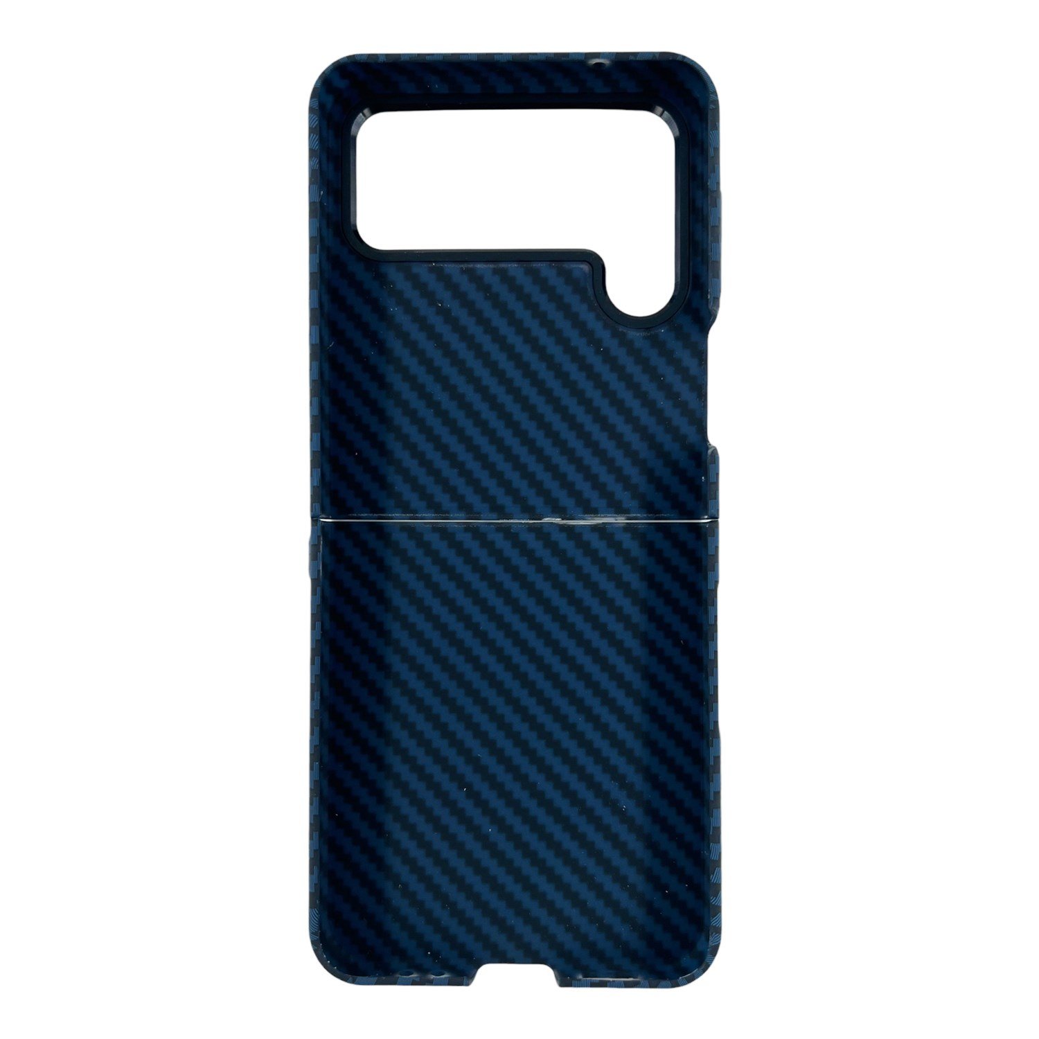 Nettech Samsung Galaxy Z Flip 4 Uyumlu Karbon Seri Arka Koruma Kılıf NT-111525