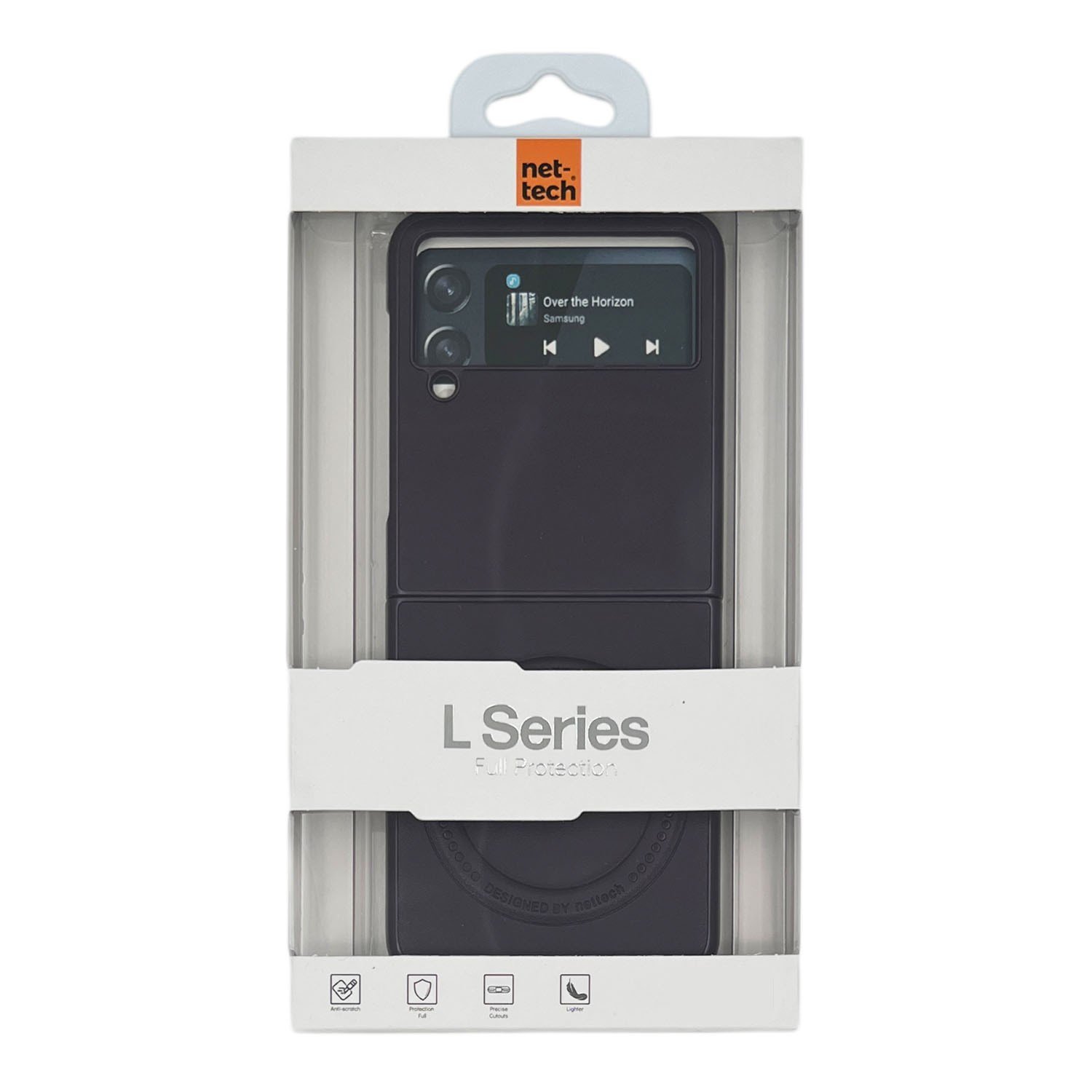 Nettech Samsung Galaxy Z Flip 4 Uyumlu NT-N036 Arka Koruma Kılıf NT-107826