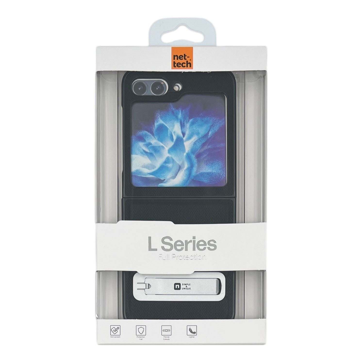 Nettech Samsung Galaxy Z Flip 5 Uyumlu NT-N035 Arka Koruma Kılıf NT-107801