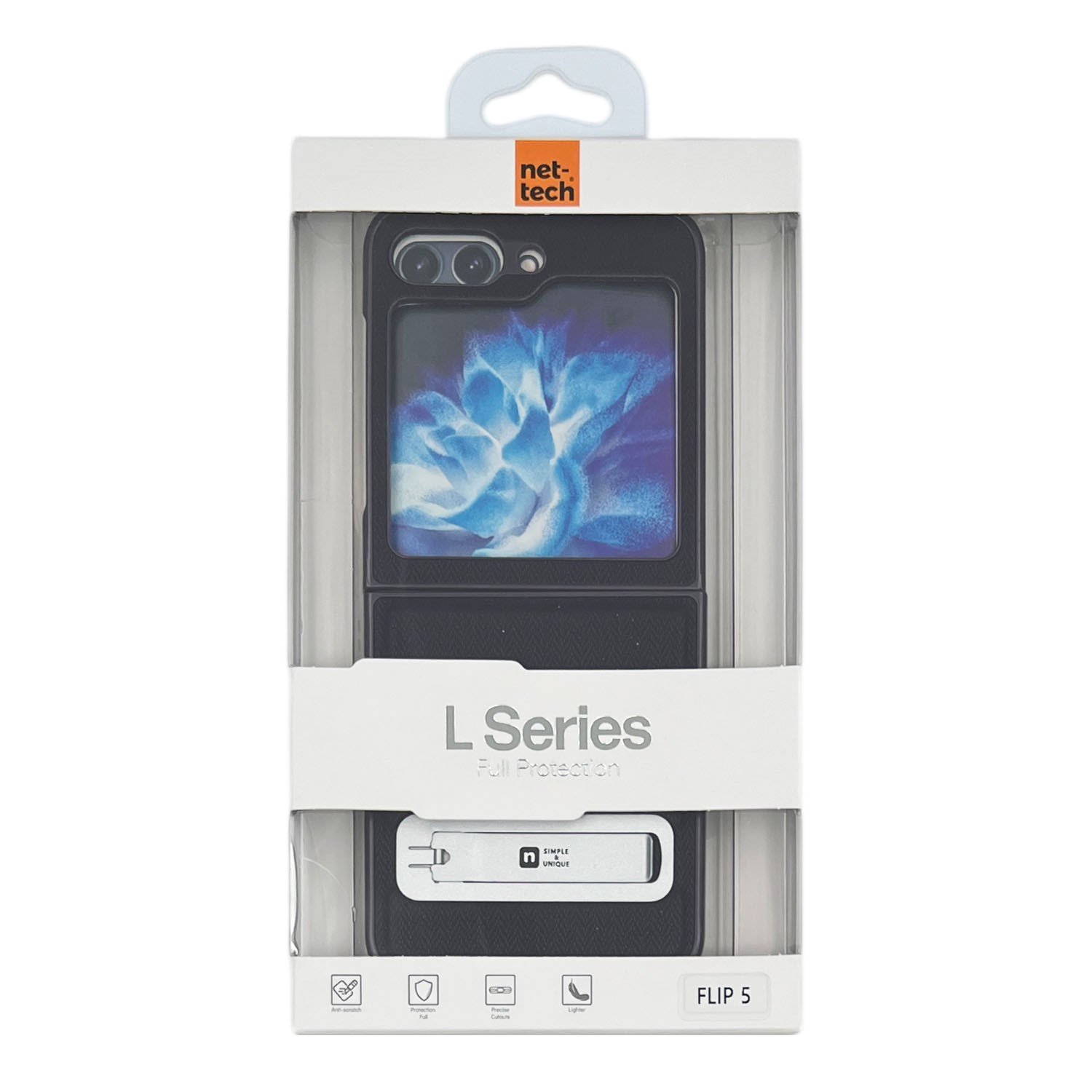 Nettech Samsung Galaxy Z Flip 5 Uyumlu NT-N035 Arka Koruma Kılıf NT-107801
