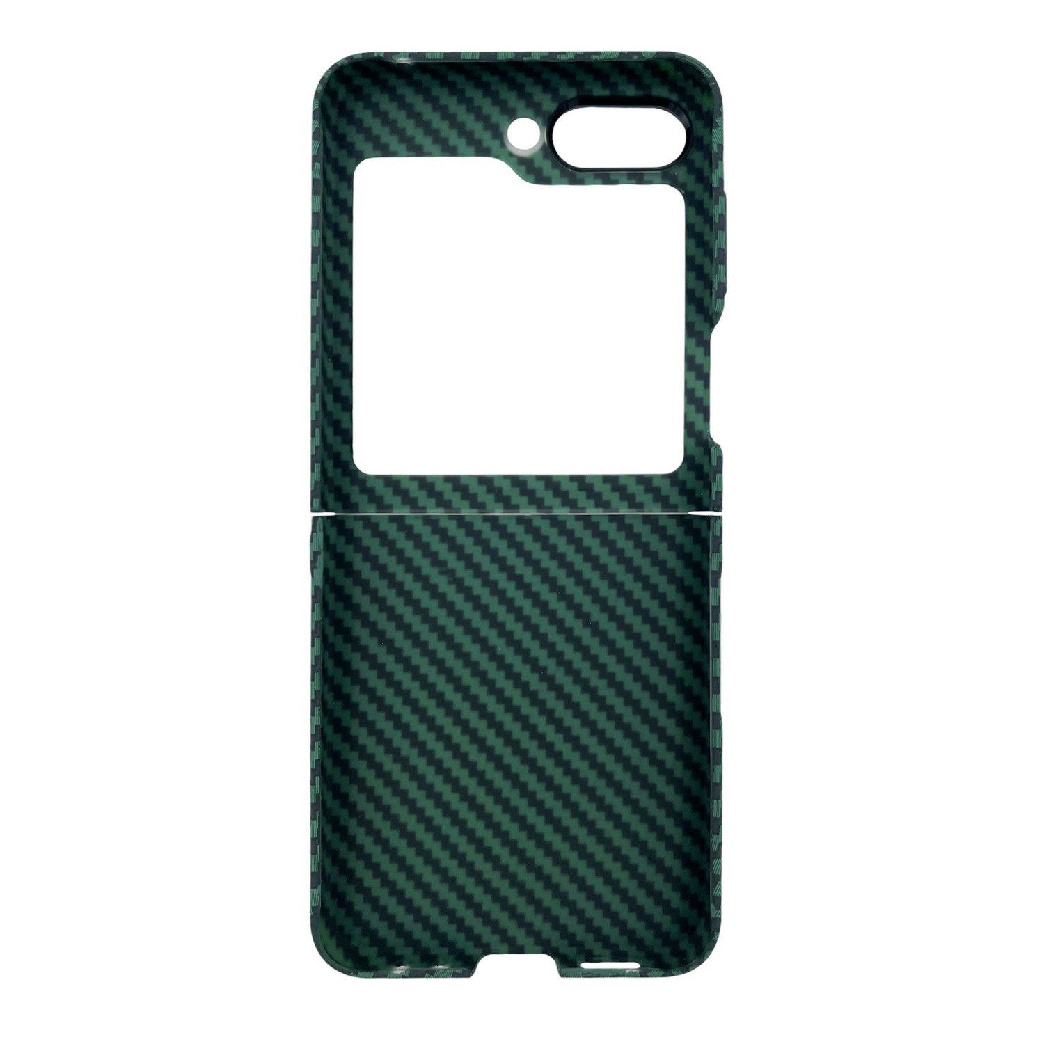Nettech Samsung Galaxy Z Flip 5 Uyumlu Karbon Seri Arka Koruma Kılıf NT-111517