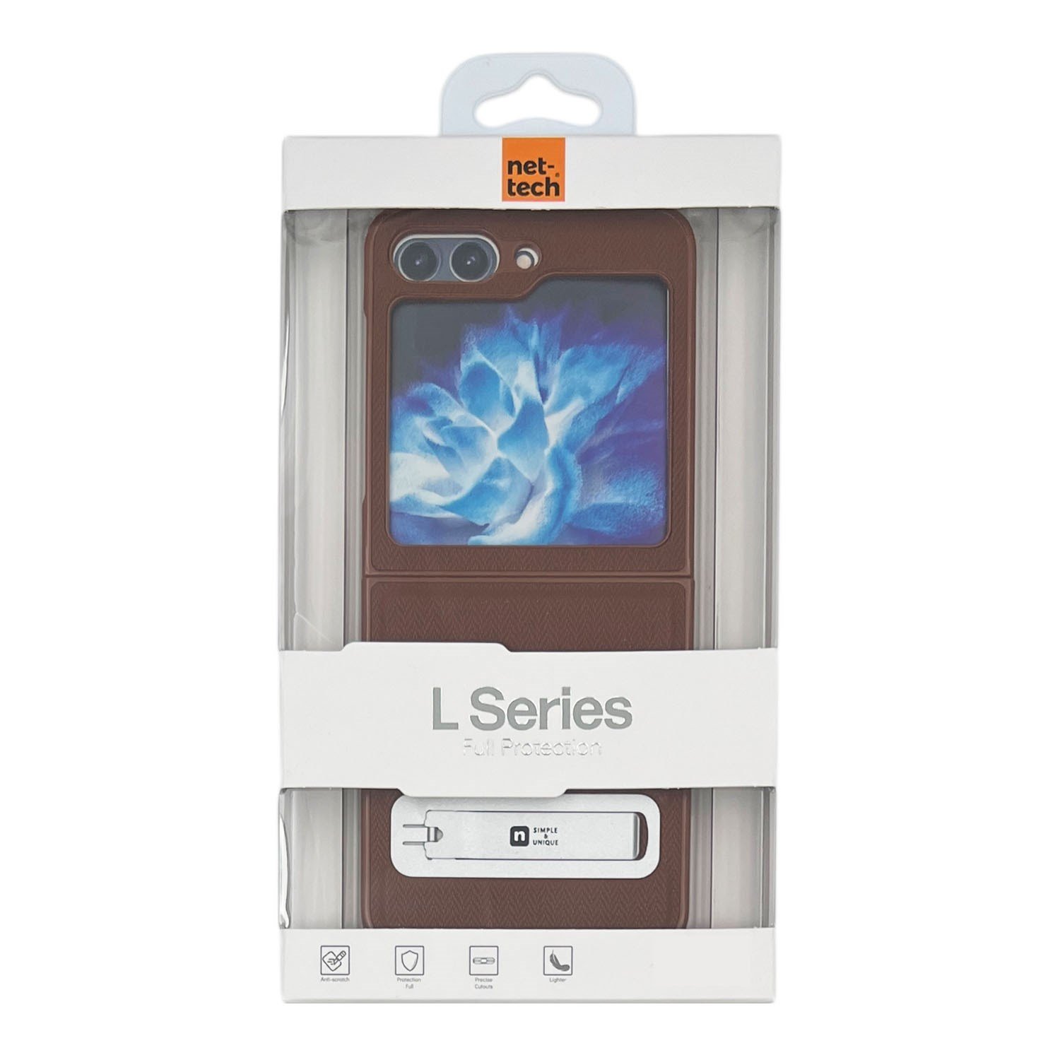 Nettech Samsung Galaxy Z Flip 5 Uyumlu NT-N035 Arka Koruma Kılıf NT-107801