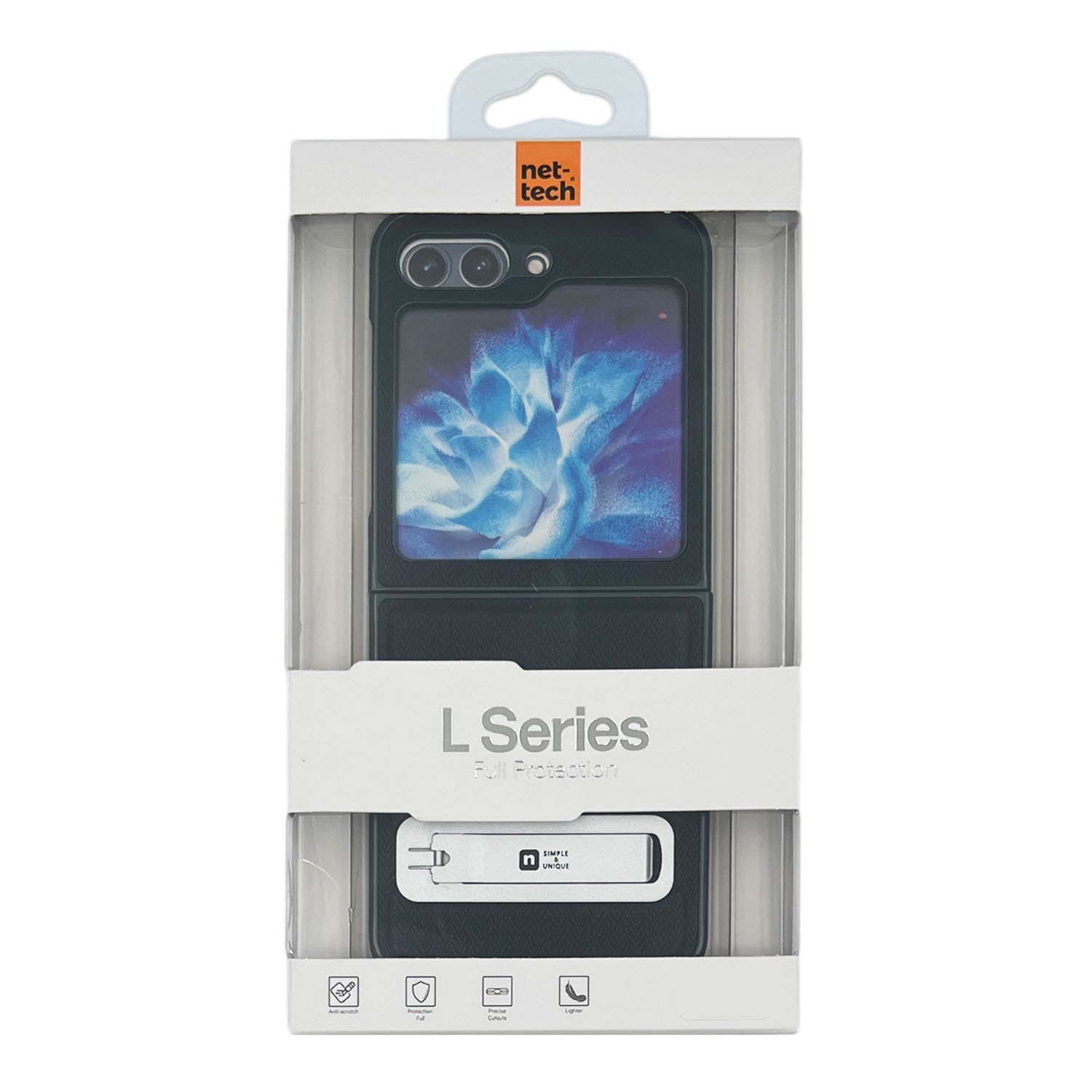 Nettech Samsung Galaxy Z Flip 5 Uyumlu NT-N035 Arka Koruma Kılıf NT-107801