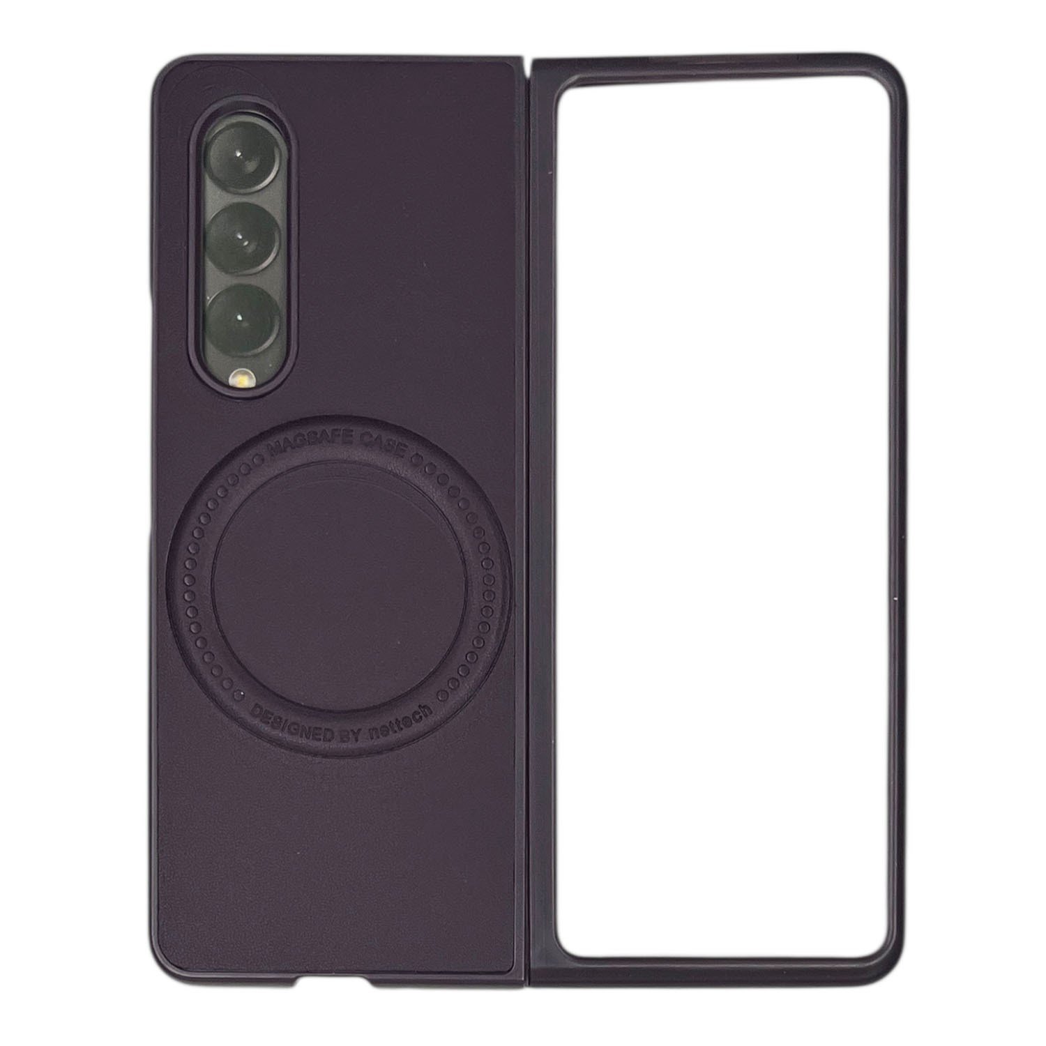 Nettech Samsung Galaxy Z Fold 4 Uyumlu NT-N036 Arka Koruma Kılıf NT-107841
