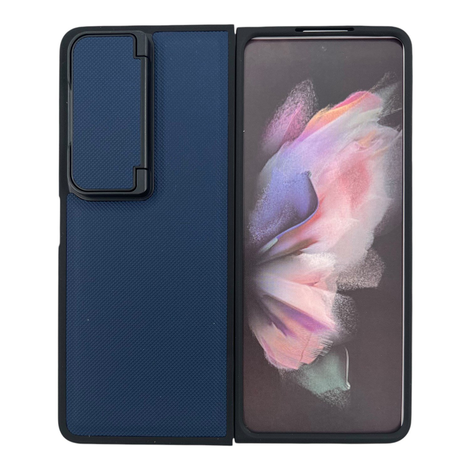 Nettech Samsung Galaxy Z Fold 4 Uyumlu Manyetik Standlı Seri Arka Koruma Kılıf NT-111529