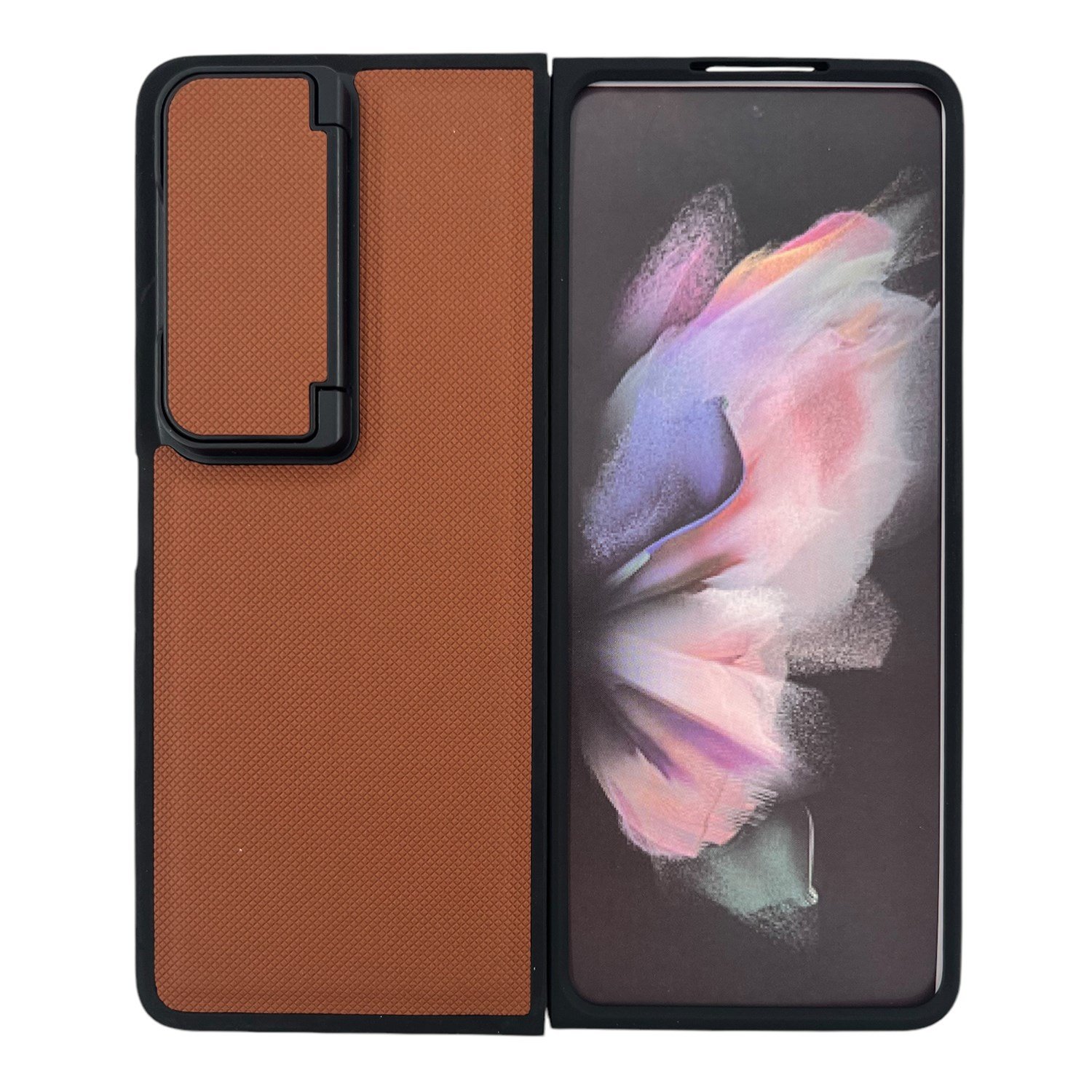 Nettech Samsung Galaxy Z Fold 4 Uyumlu Manyetik Standlı Seri Arka Koruma Kılıf NT-111529