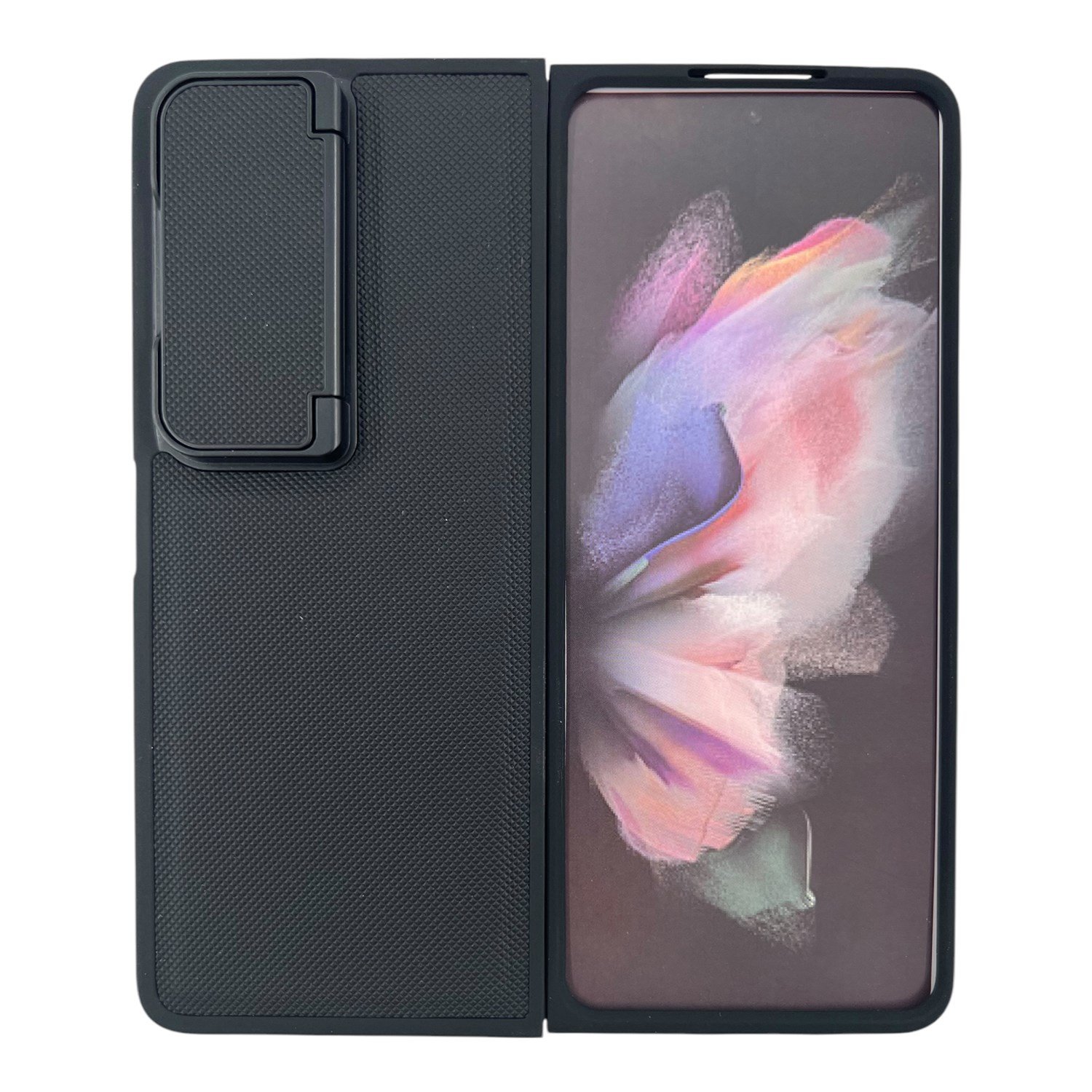 Nettech Samsung Galaxy Z Fold 4 Uyumlu Manyetik Standlı Seri Arka Koruma Kılıf NT-111529