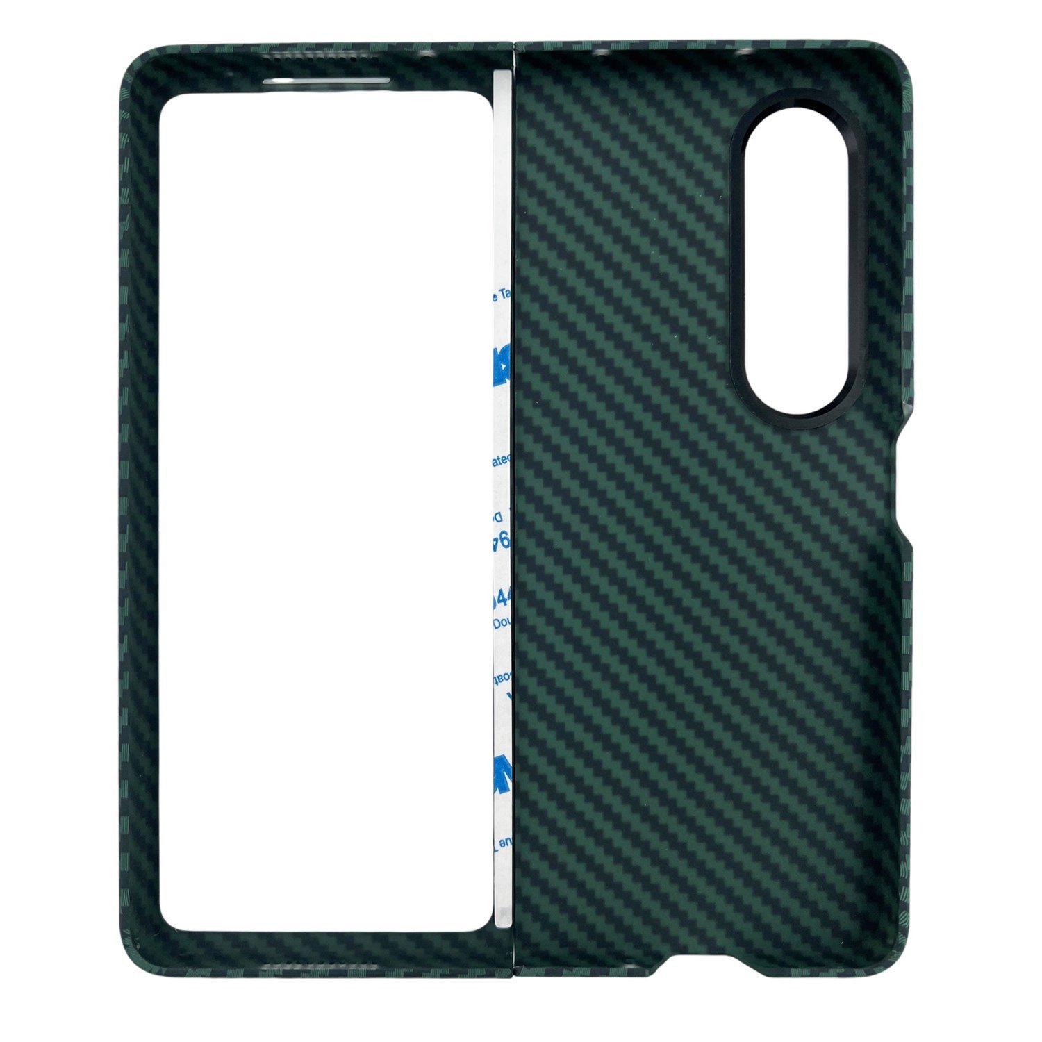 Nettech Samsung Galaxy Z Fold 4 Uyumlu Karbon Seri Arka Koruma Kılıf NT-111521
