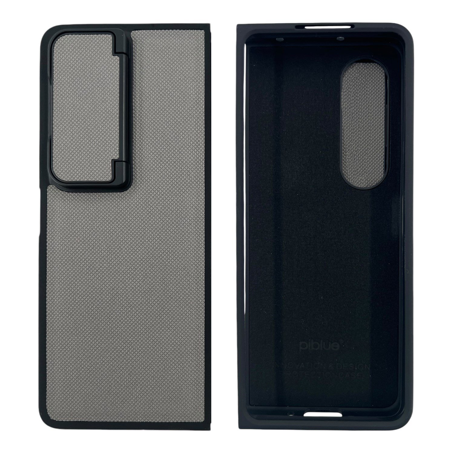 Nettech Samsung Galaxy Z Fold 4 Uyumlu Manyetik Standlı Seri Arka Koruma Kılıf NT-111529