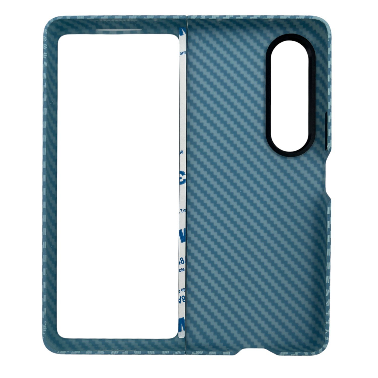 Nettech Samsung Galaxy Z Fold 4 Uyumlu Karbon Seri Arka Koruma Kılıf NT-111521