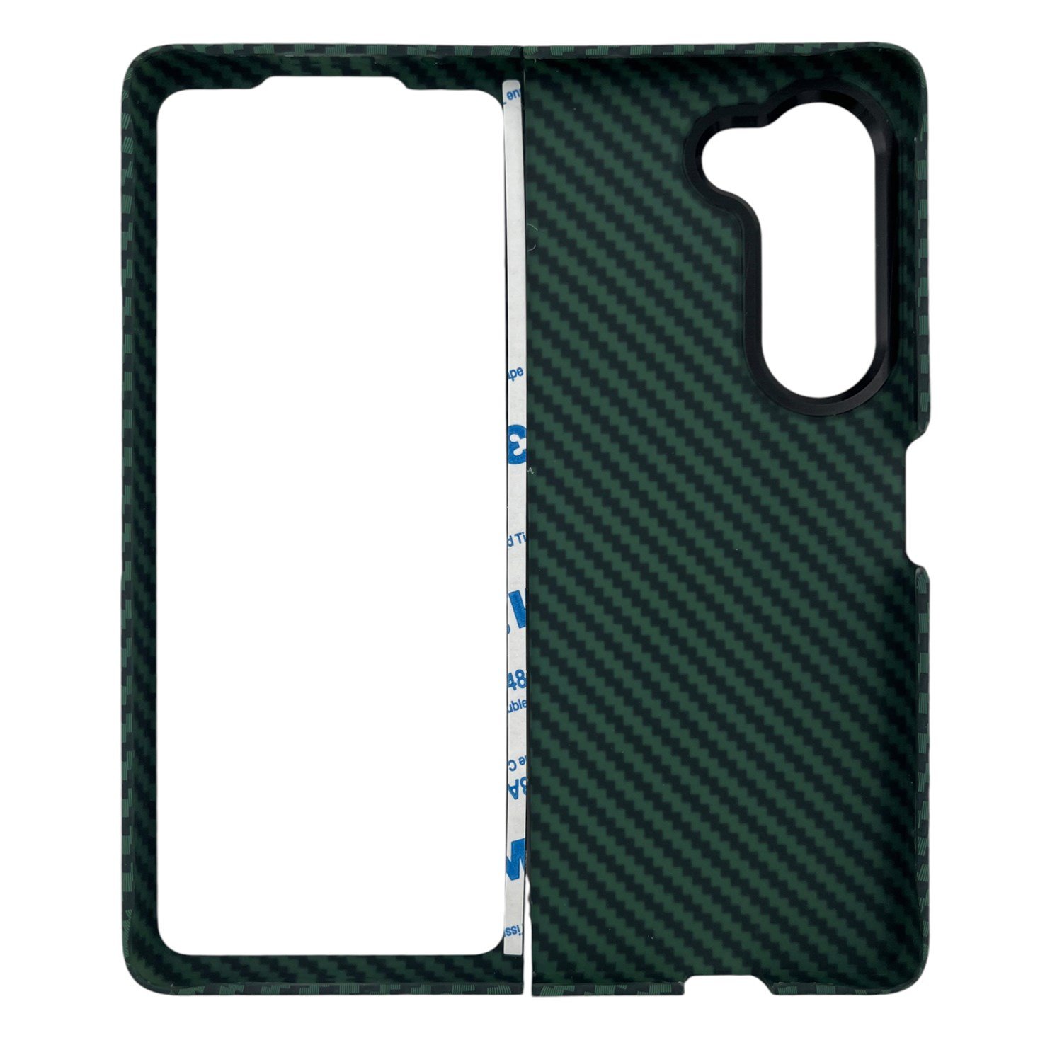 Nettech Samsung Galaxy Z Fold 5 Uyumlu Karbon Seri Arka Koruma Kılıf NT-111513