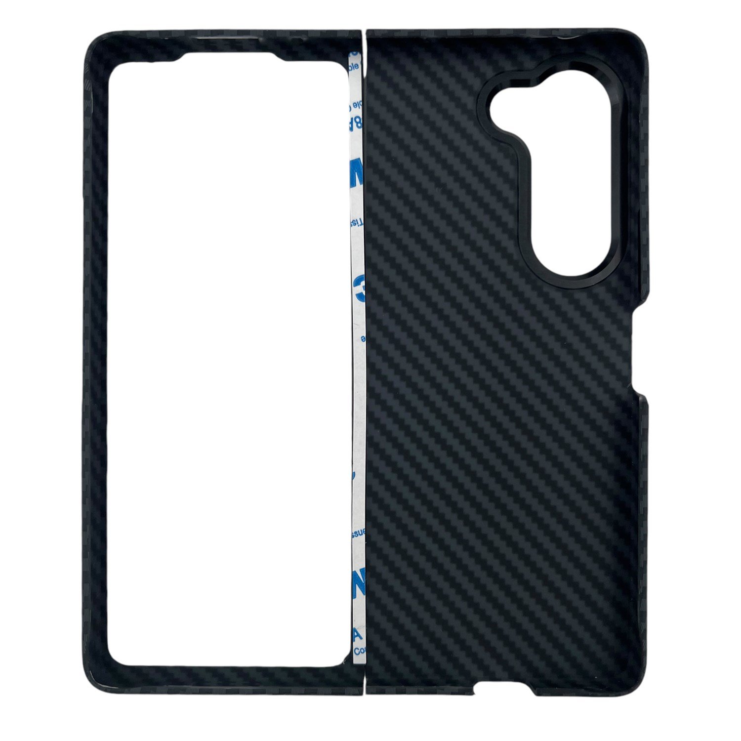 Nettech Samsung Galaxy Z Fold 5 Uyumlu Karbon Seri Arka Koruma Kılıf NT-111513