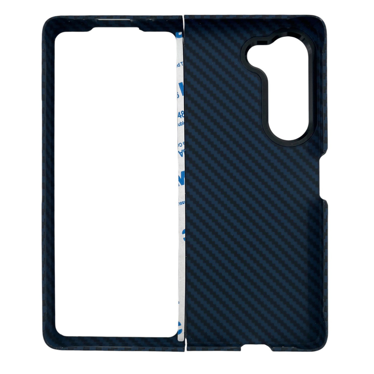 Nettech Samsung Galaxy Z Fold 5 Uyumlu Karbon Seri Arka Koruma Kılıf NT-111513