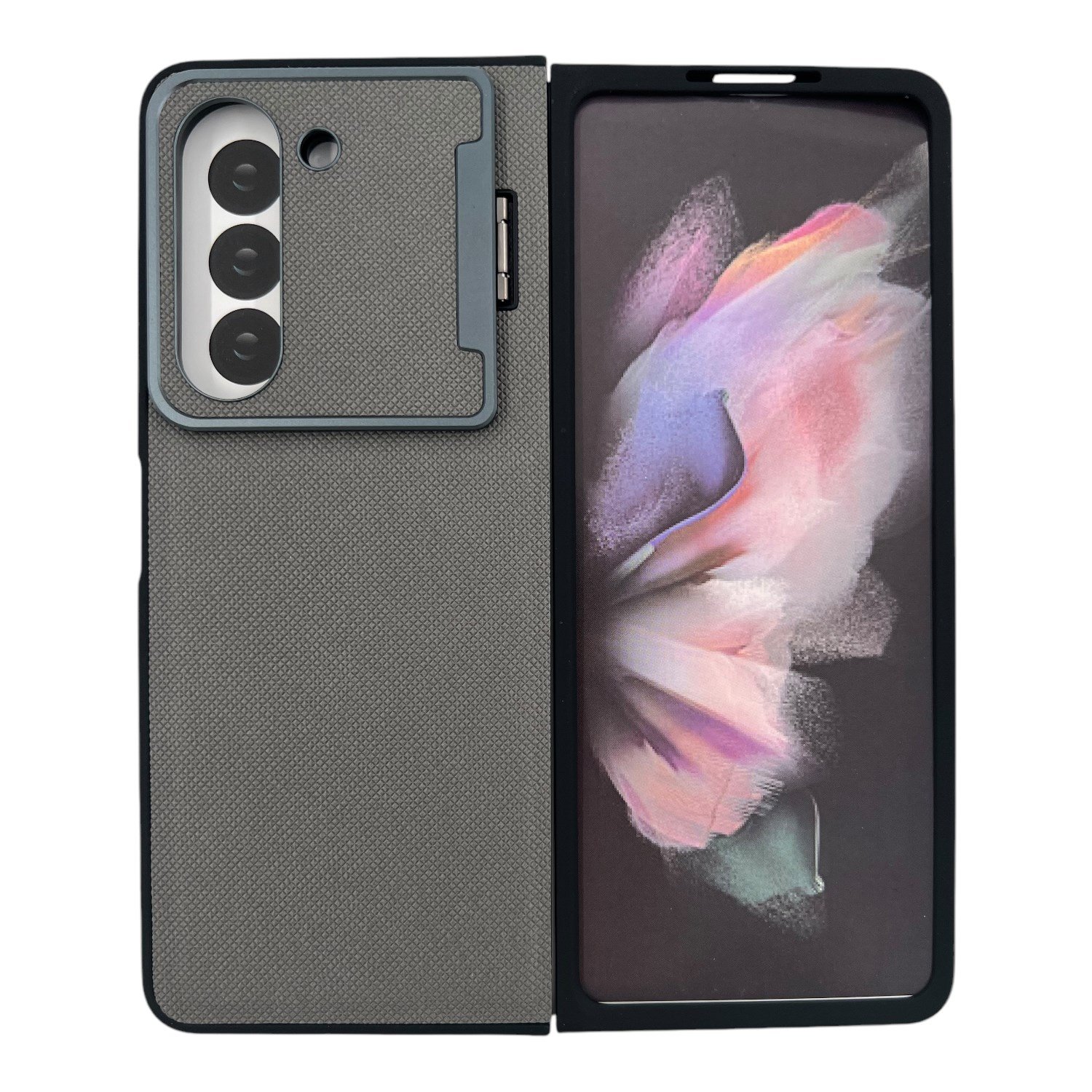 Nettech Samsung Galaxy Z Fold 5 Uyumlu Manyetik Standlı Seri Arka Koruma Kılıf NT-111503