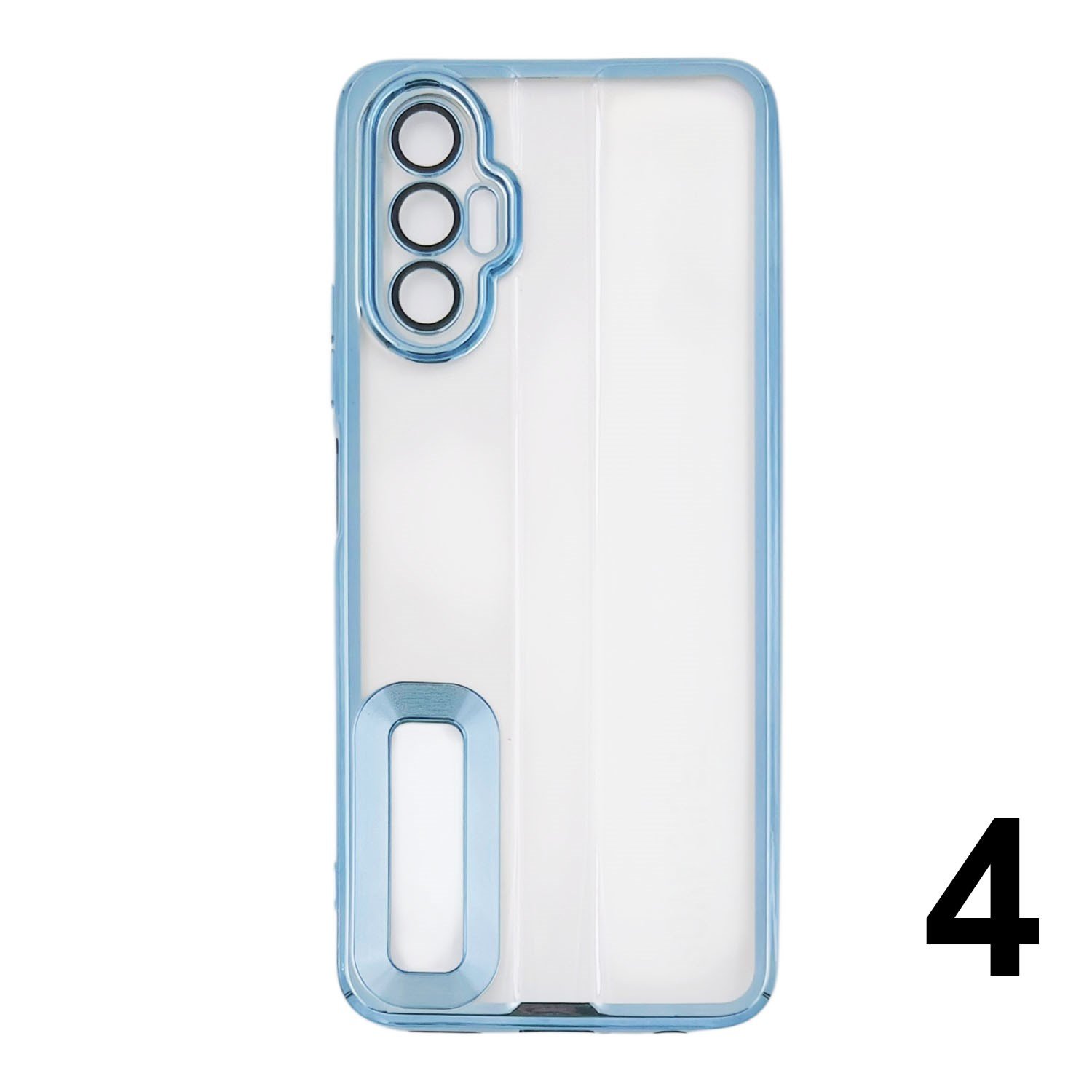 Nettech Tecno Pova 3 Uyumlu Round Silikon Seri Arka Koruma Kılıf NT-104811