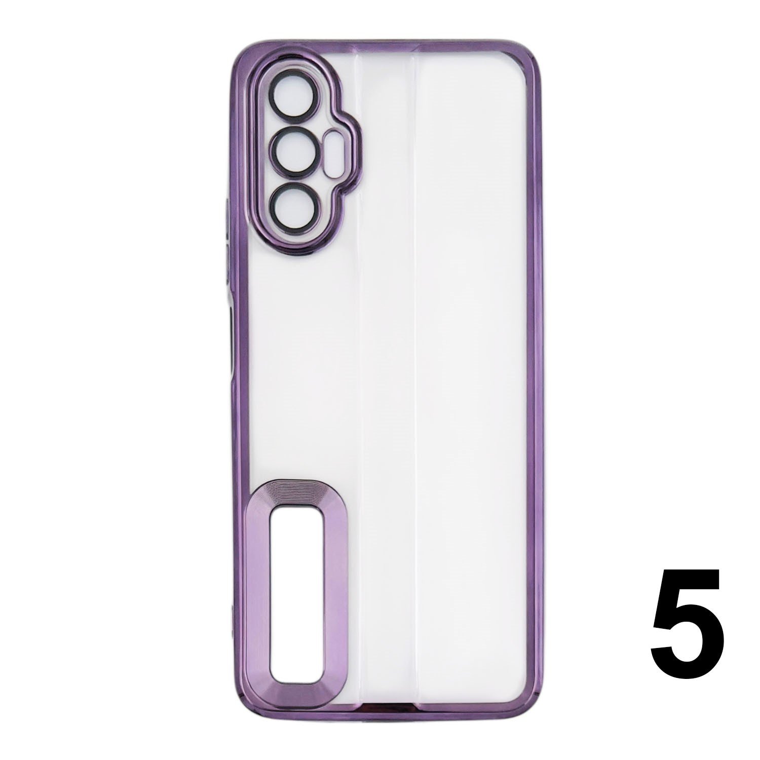 Nettech Tecno Pova 3 Uyumlu Round Silikon Seri Arka Koruma Kılıf NT-104811