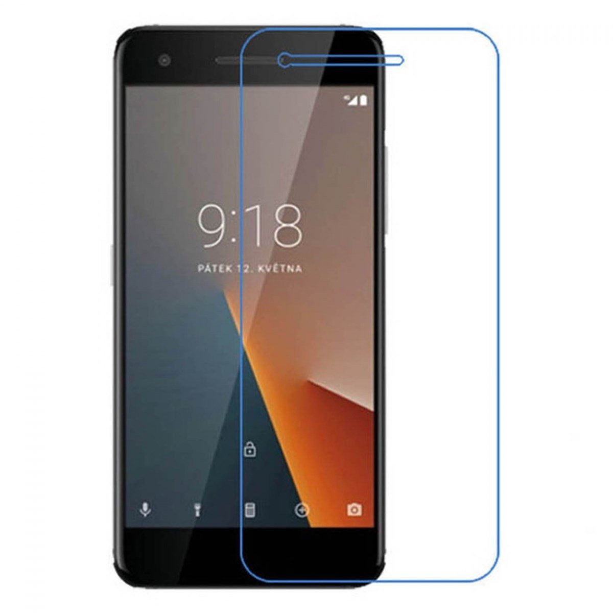 Nettech Vodafone Smart V8 Uyumlu Ön Koruma Nano Ekran Koruyucu NT-19607