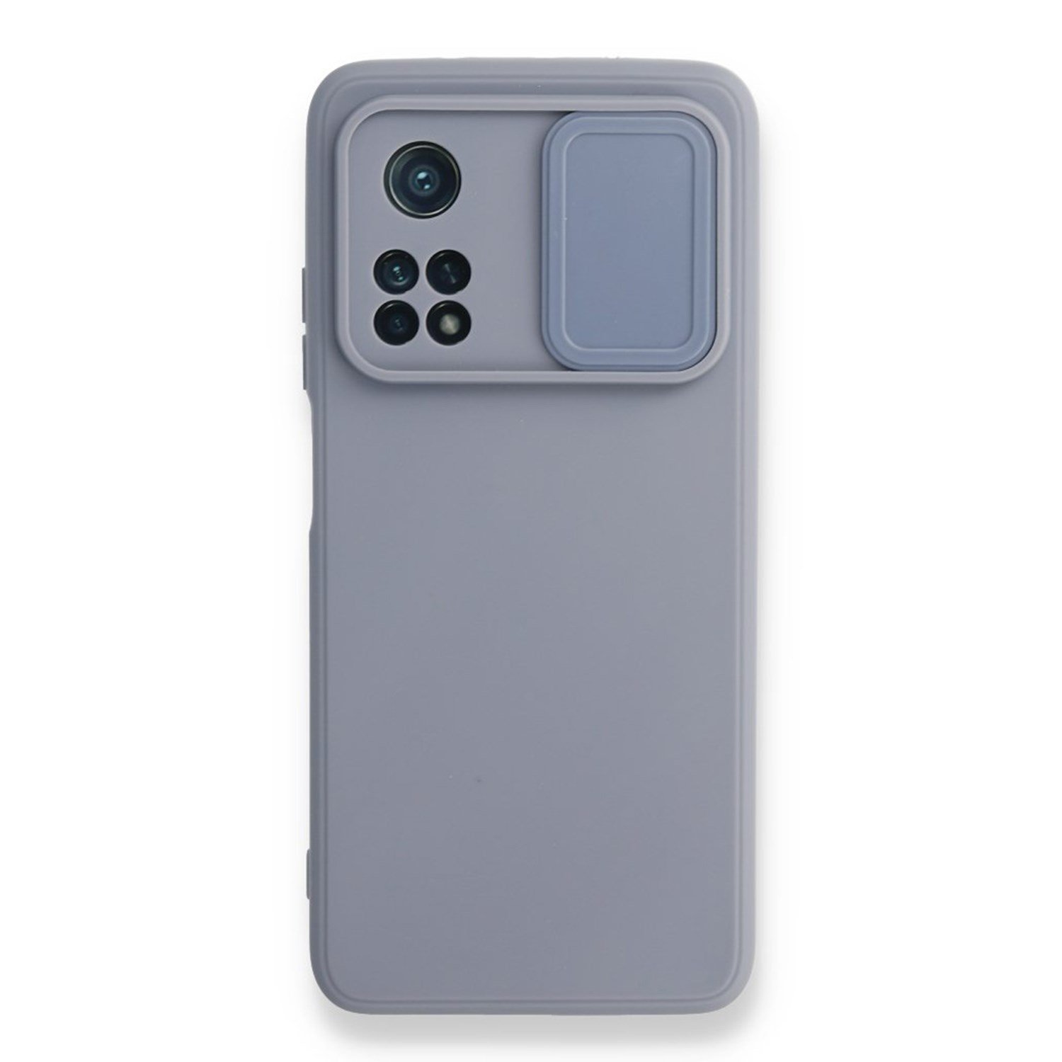 Nettech Xiaomi Mi 10T Uyumlu Kızaklı Kamera Korumalı Arka Koruma Kılıf NT-87176