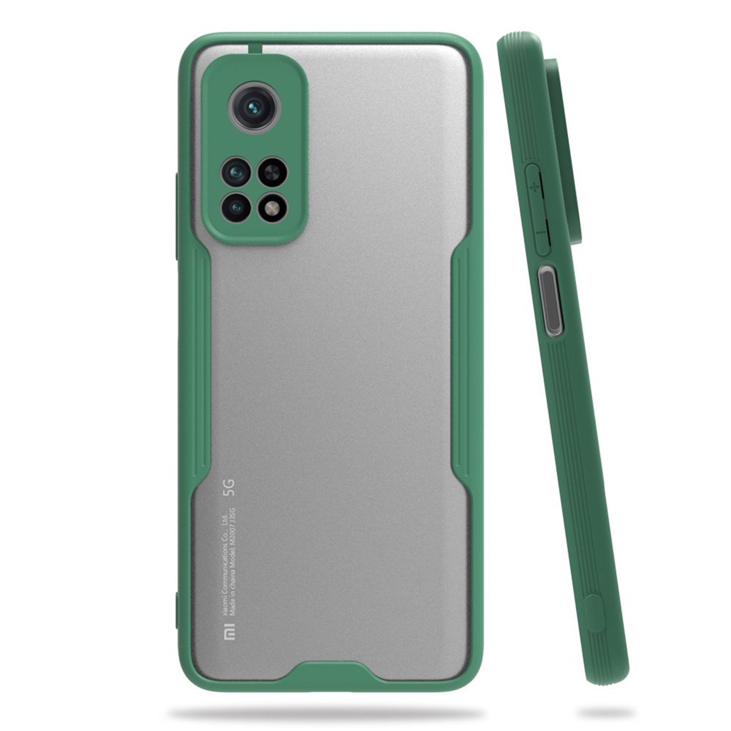 Nettech Xiaomi Mi 10T Uyumlu Platin Seri Arka Koruma Kılıf NT-86503