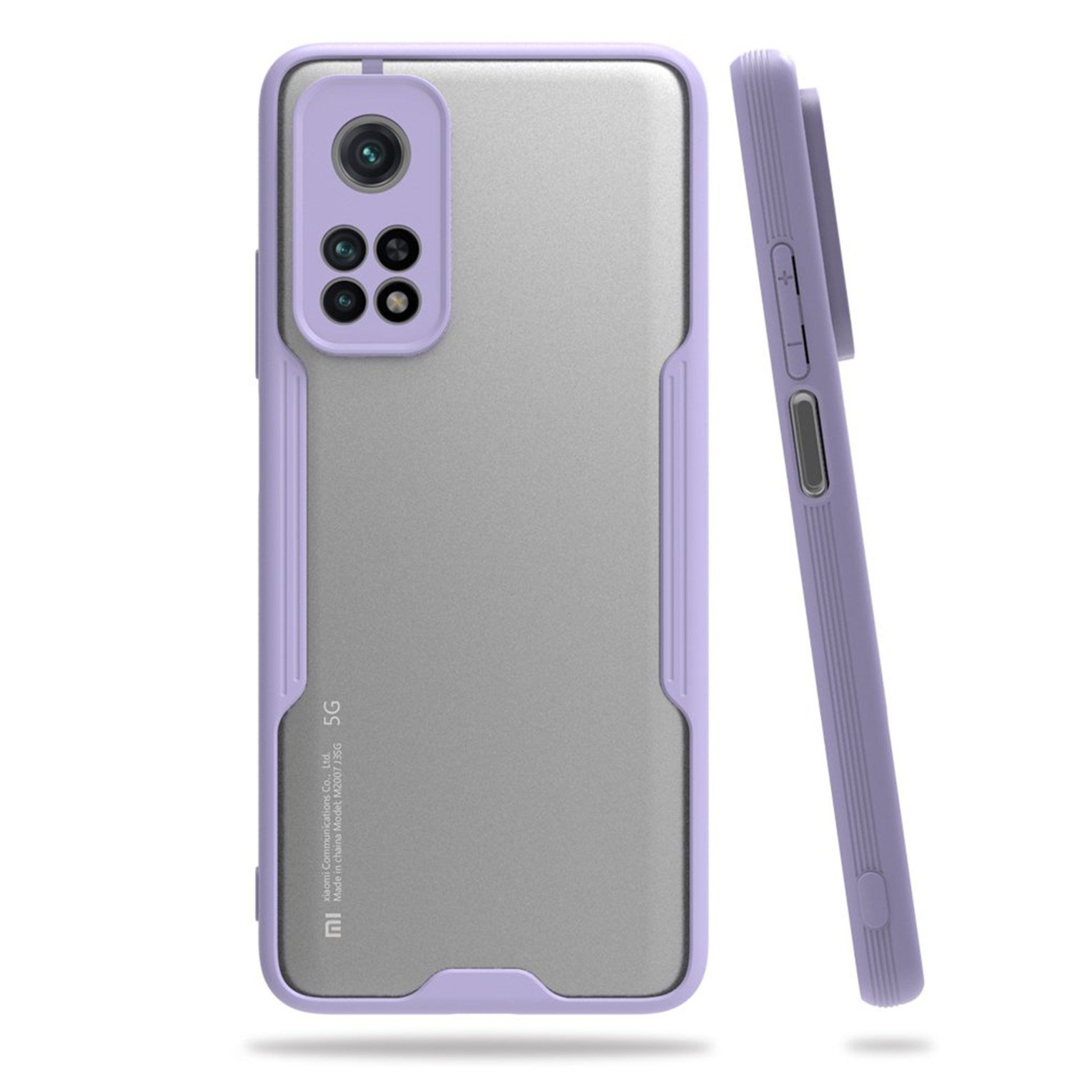 Nettech Xiaomi Mi 10T Uyumlu Platin Seri Arka Koruma Kılıf NT-86503
