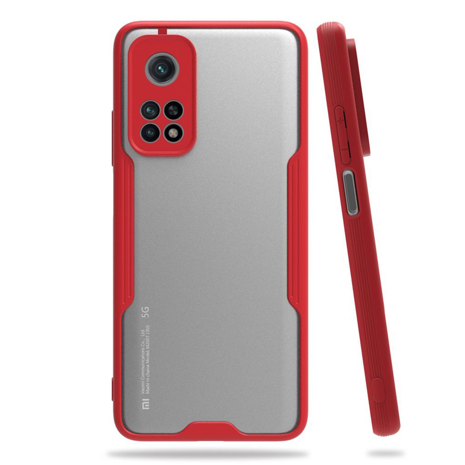 Nettech Xiaomi Mi 10T Uyumlu Platin Seri Arka Koruma Kılıf NT-86503