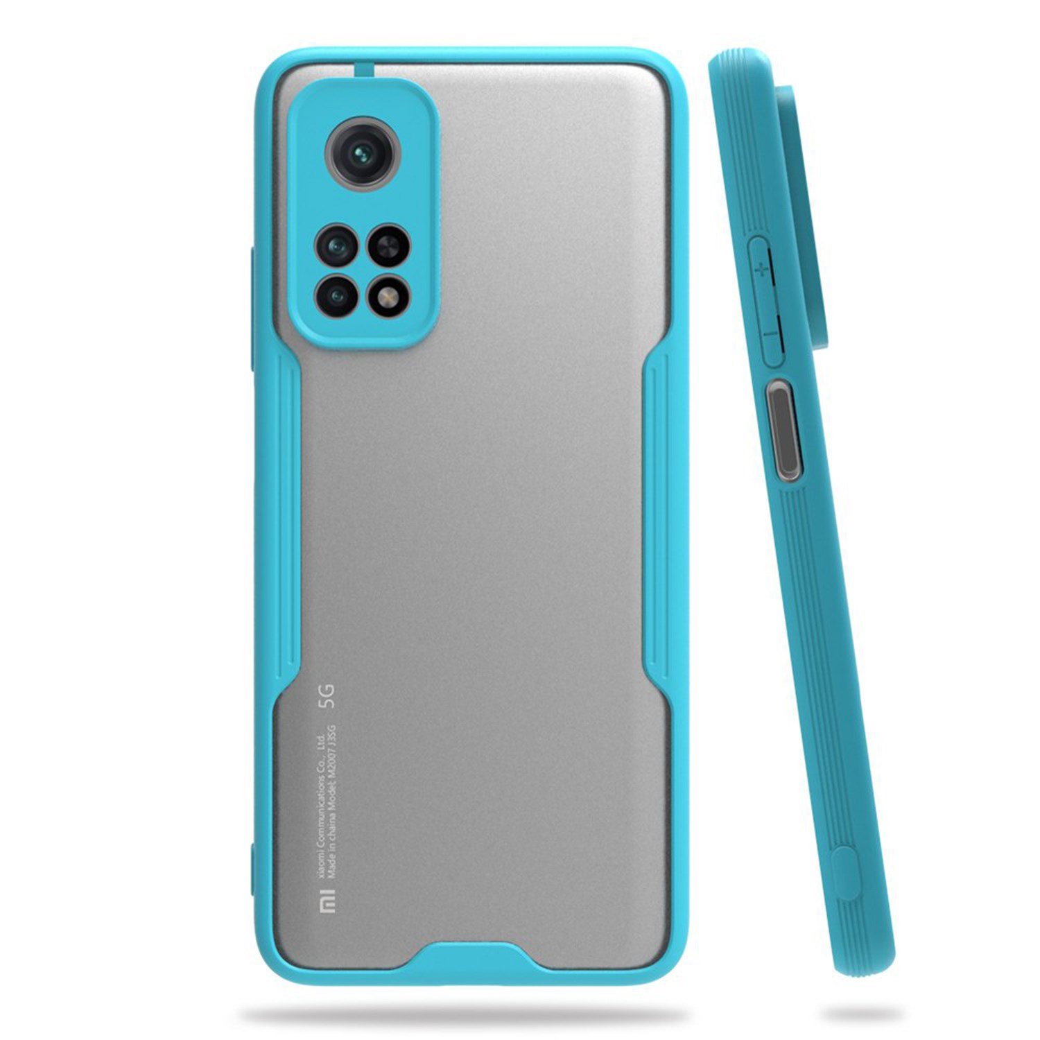 Nettech Xiaomi Mi 10T Uyumlu Platin Seri Arka Koruma Kılıf NT-86503