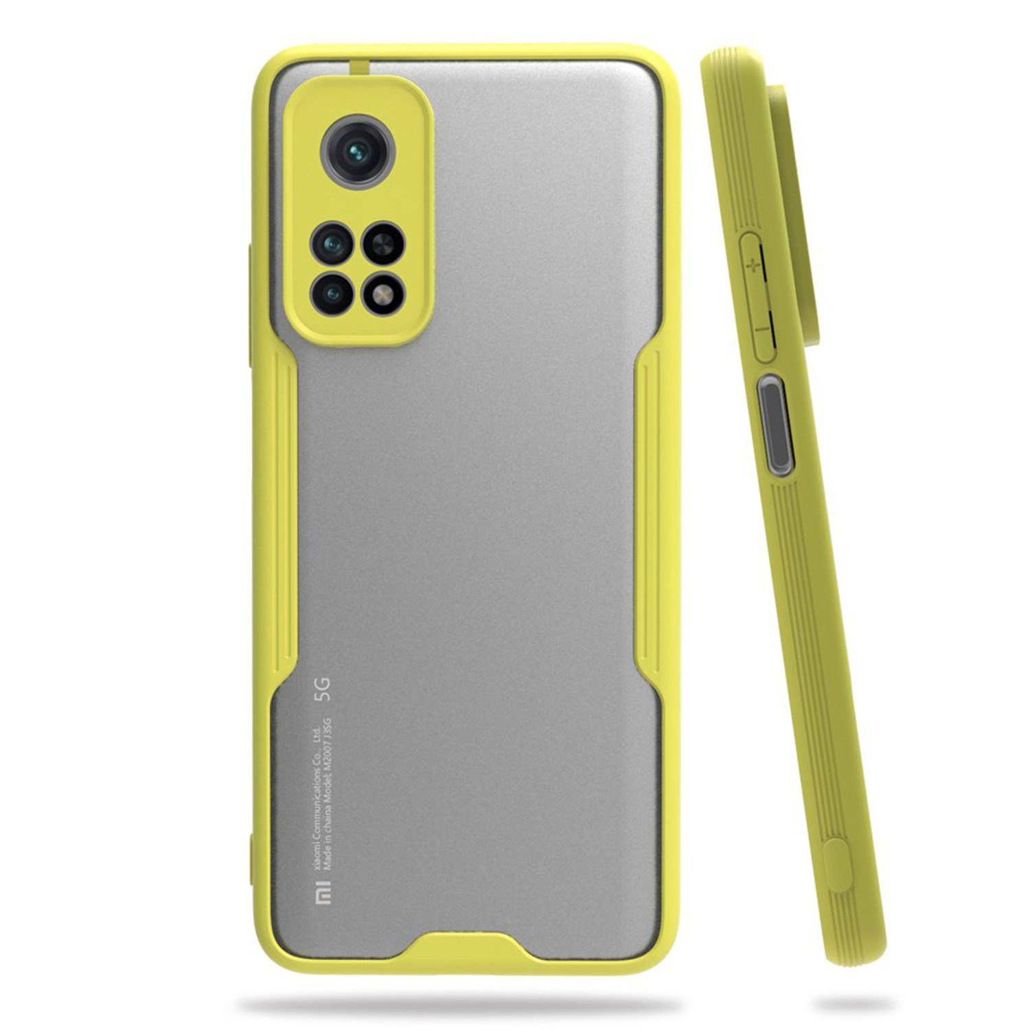 Nettech Xiaomi Mi 10T Uyumlu Platin Seri Arka Koruma Kılıf NT-86503