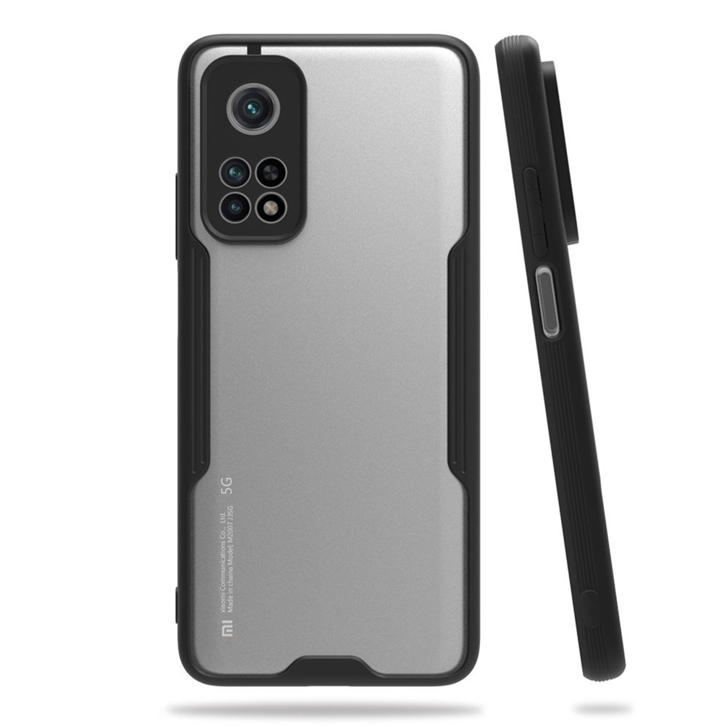 Nettech Xiaomi Mi 10T Uyumlu Platin Seri Arka Koruma Kılıf NT-86503
