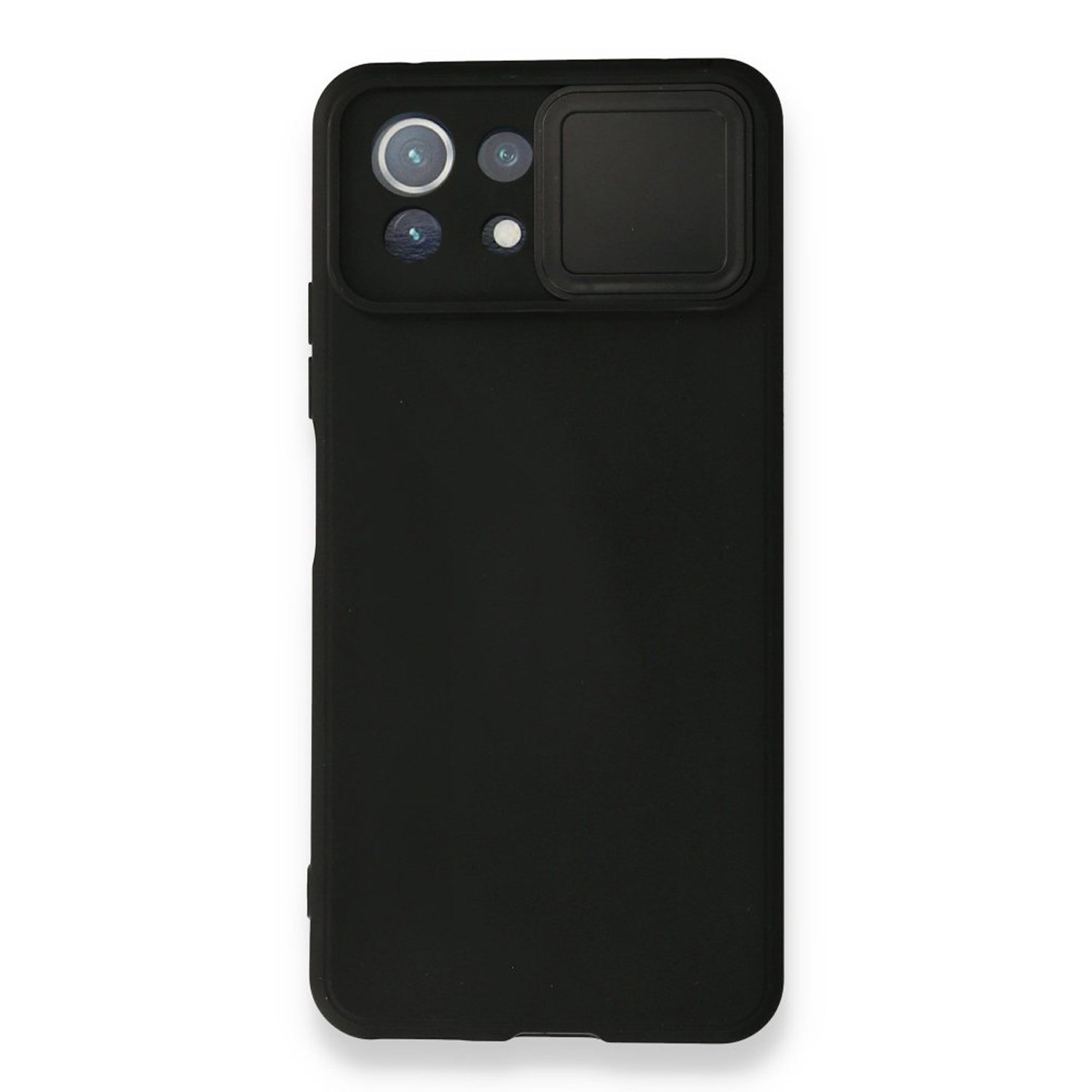 Nettech Xiaomi Mi 11 Lite Uyumlu Kızaklı Kamera Korumalı Arka Koruma Kılıf NT-87186