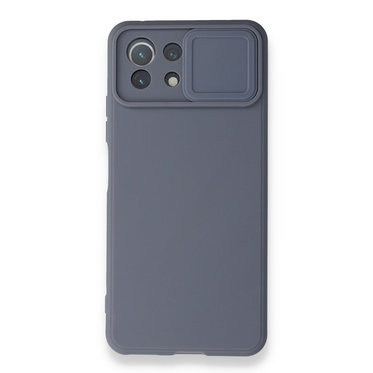 Nettech Xiaomi Mi 11 Lite Uyumlu Kızaklı Kamera Korumalı Arka Koruma Kılıf NT-87186