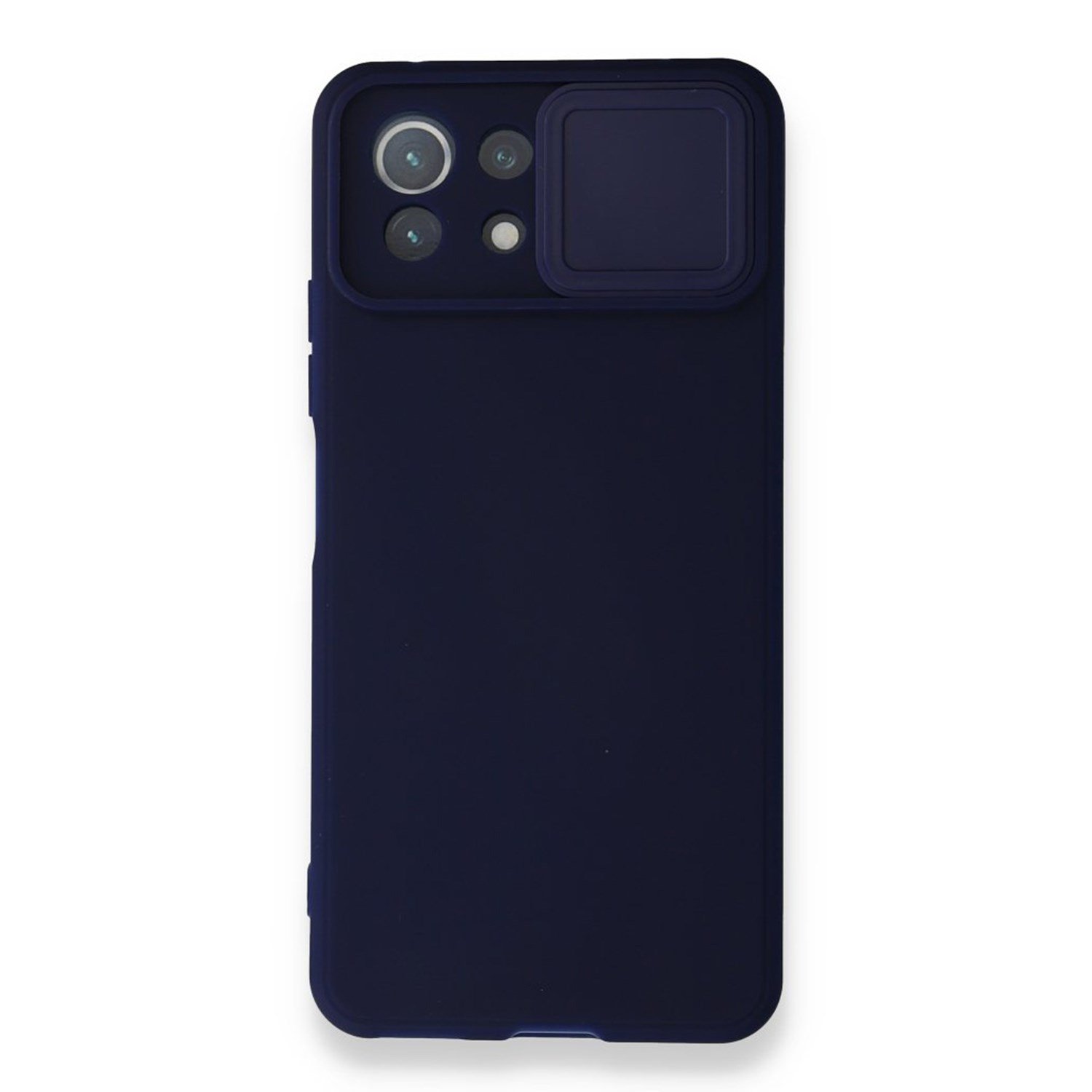 Nettech Xiaomi Mi 11 Lite Uyumlu Kızaklı Kamera Korumalı Arka Koruma Kılıf NT-87186