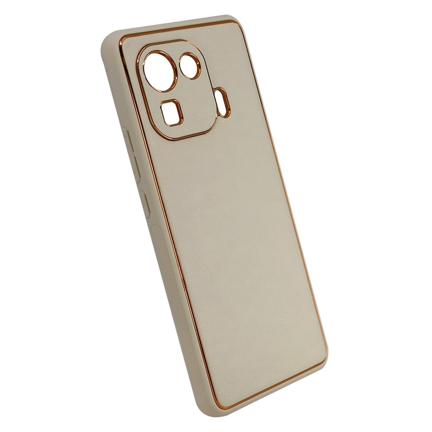 Nettech Xiaomi Mi 11 Pro Uyumlu Coco Leather Seri Arka Koruma Kılıf NT-93584