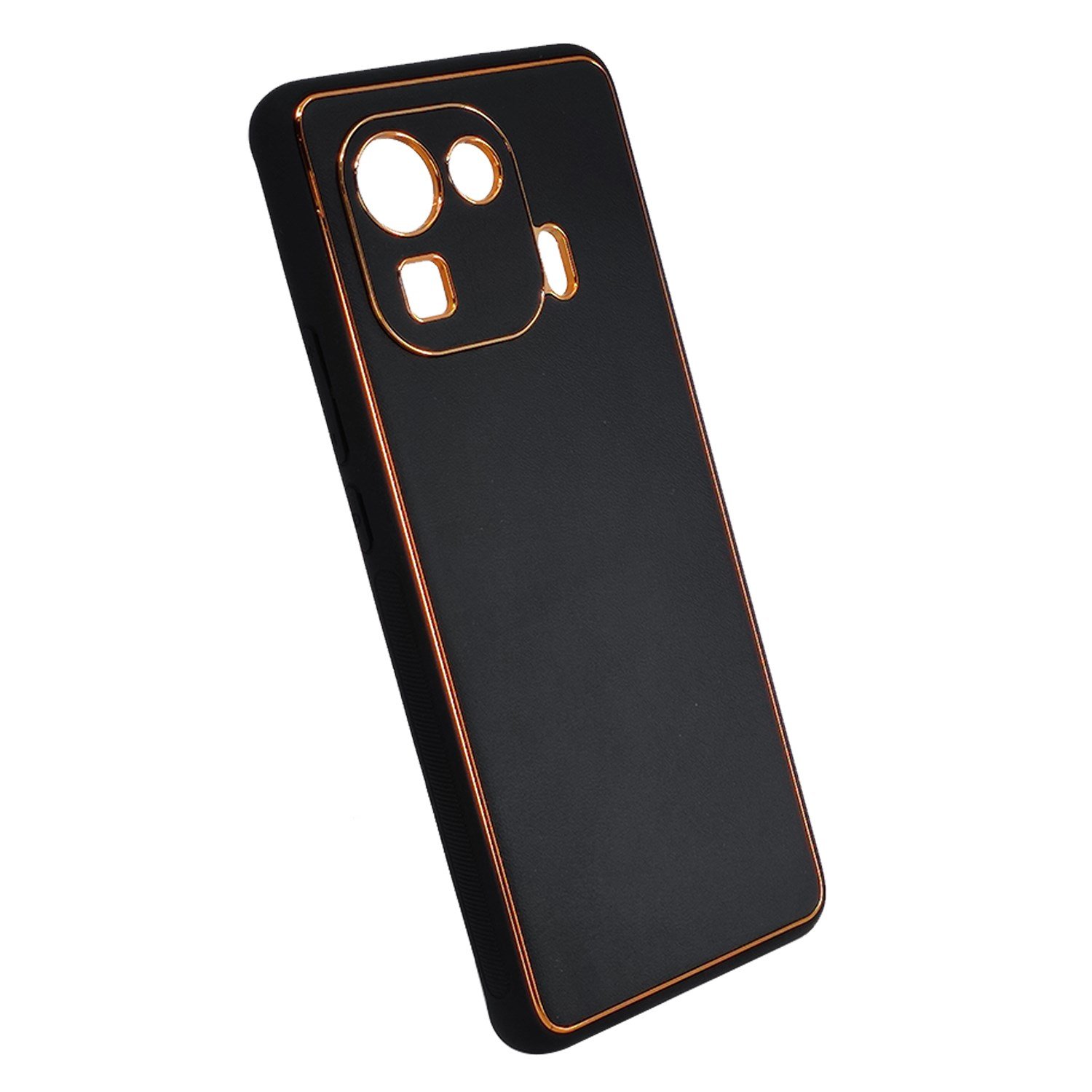 Nettech Xiaomi Mi 11 Pro Uyumlu Coco Leather Seri Arka Koruma Kılıf NT-93584