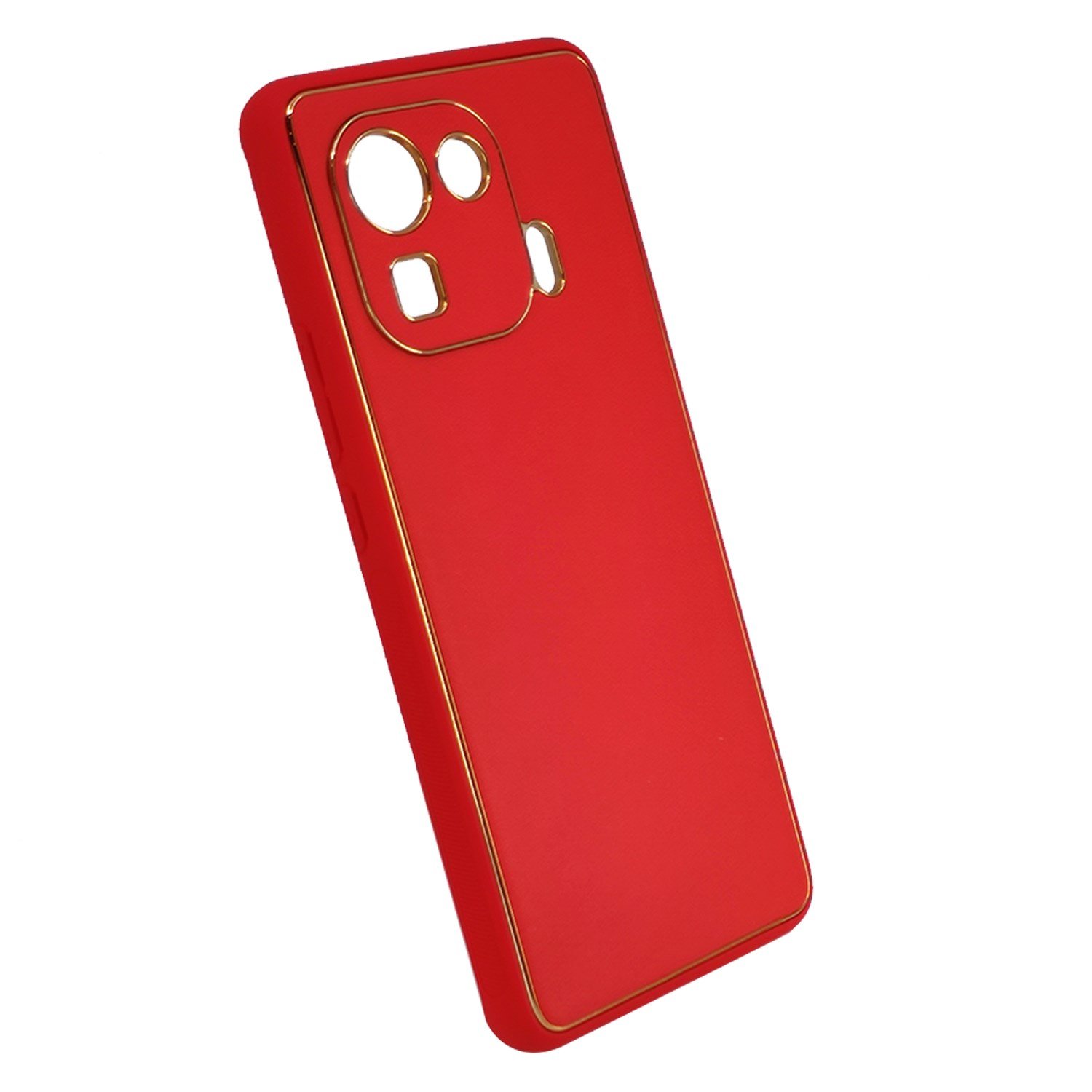 Nettech Xiaomi Mi 11 Pro Uyumlu Coco Leather Seri Arka Koruma Kılıf NT-93584