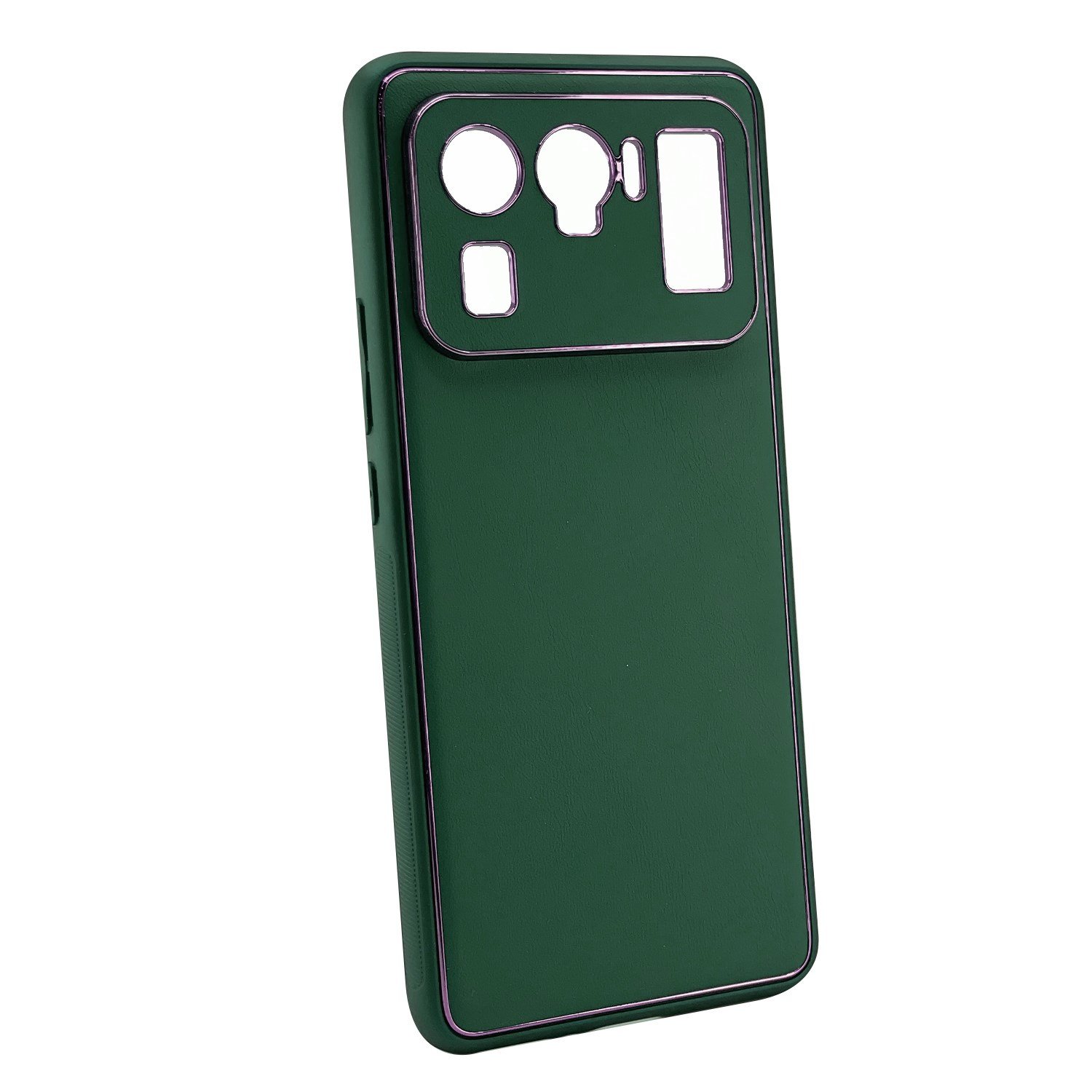Nettech Xiaomi Mi 11 Ultra Uyumlu Coco Leather Seri Arka Koruma Kılıf NT-99700