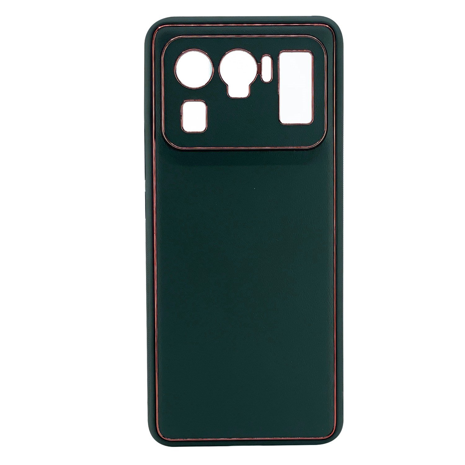 Nettech Xiaomi Mi 11 Ultra Uyumlu Coco Leather Seri Arka Koruma Kılıf NT-99700