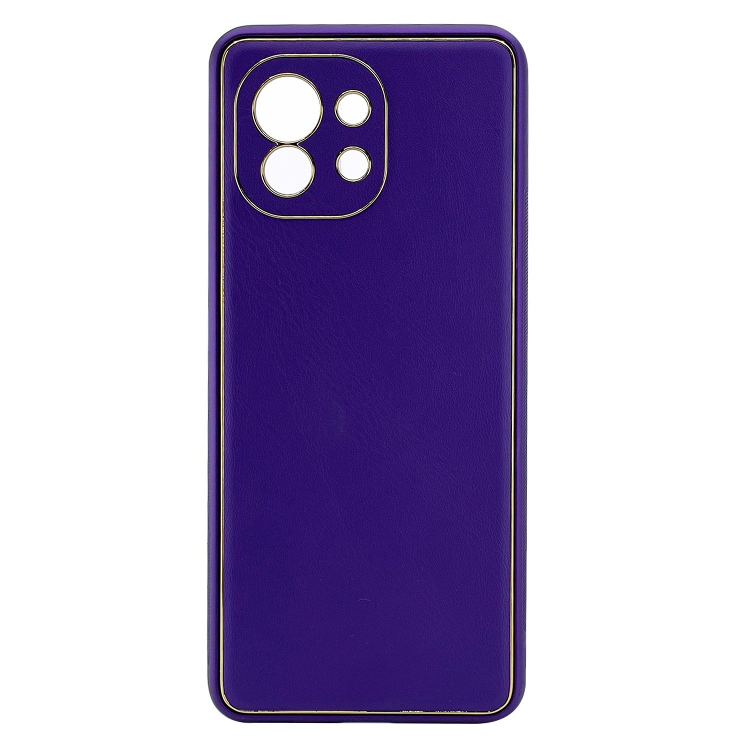 Nettech Xiaomi Mi 11 Uyumlu Coco Leather Seri Arka Koruma Kılıf NT-99670