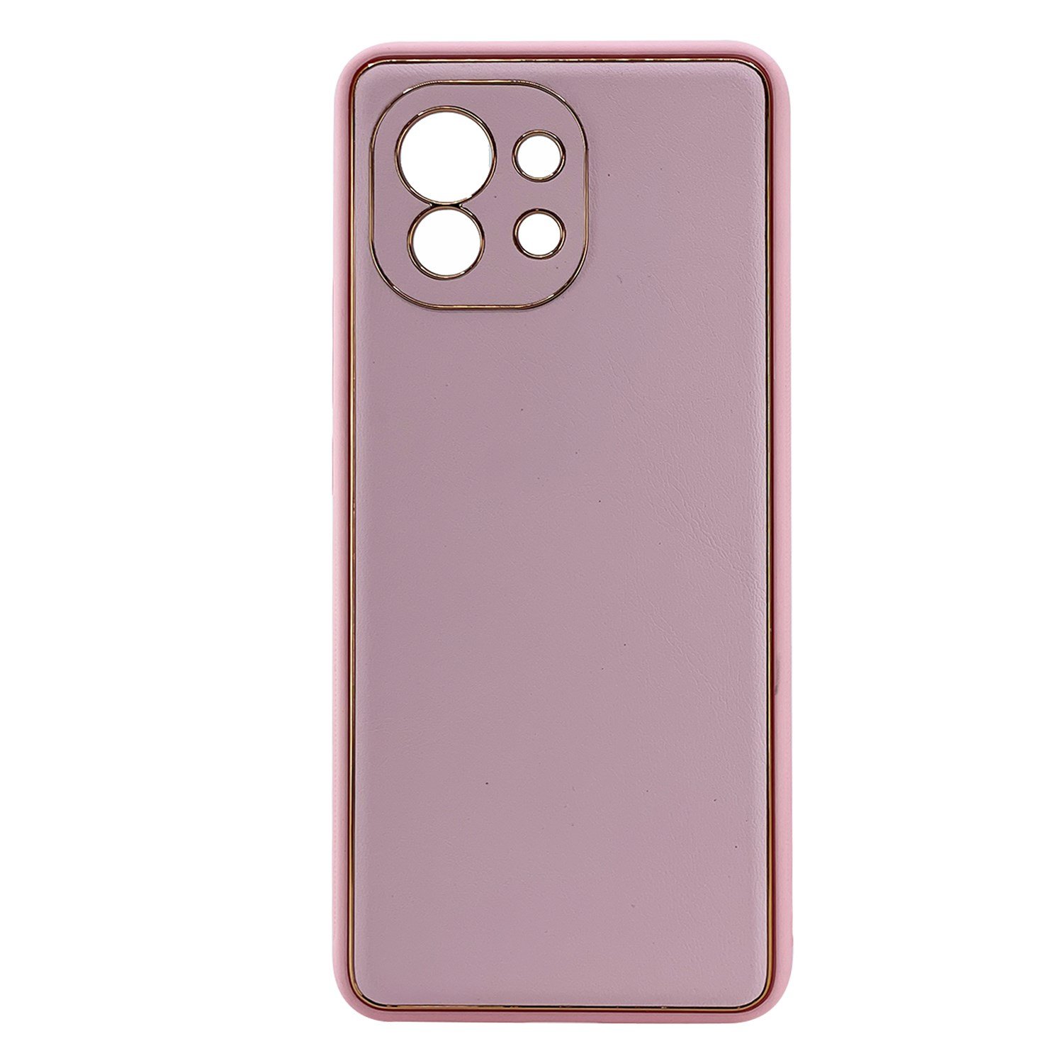Nettech Xiaomi Mi 11 Uyumlu Coco Leather Seri Arka Koruma Kılıf NT-99670