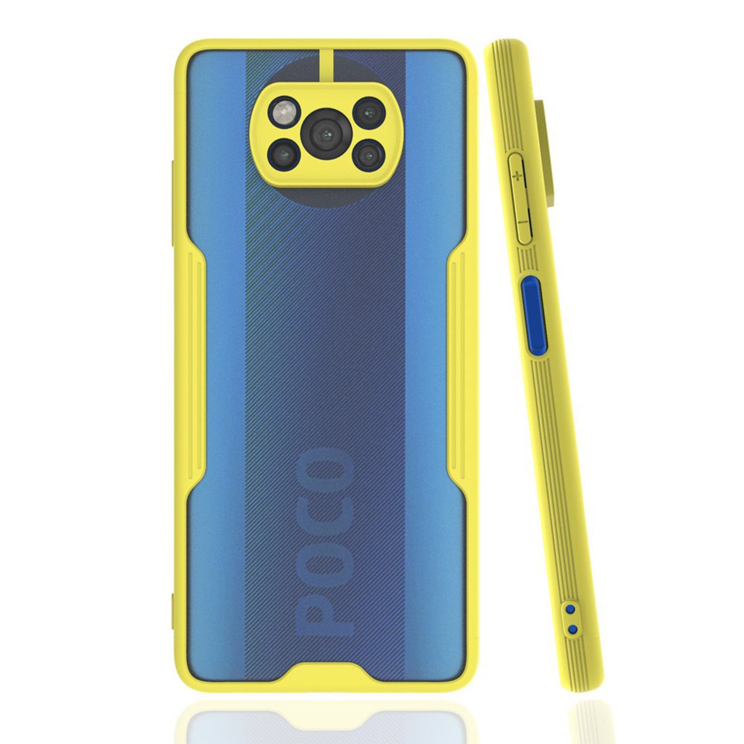 Nettech Xiaomi Poco X3 NFC Uyumlu Platin Seri Arka Koruma Kılıf NT-86510